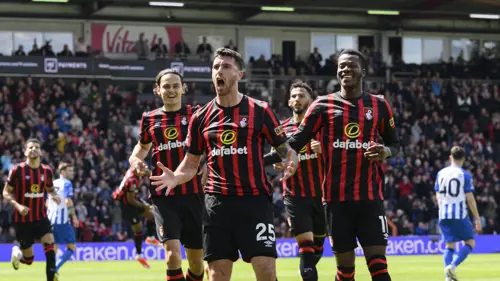 Bournemouth outclass Brighton to set club PL points record