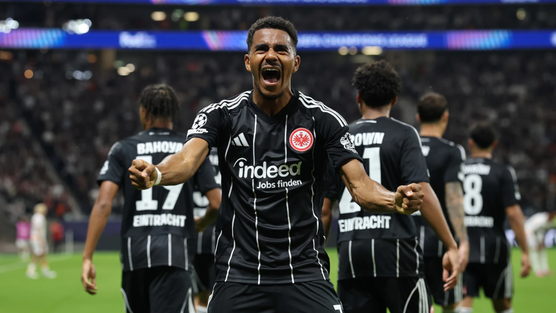 Frankfurt crush Galatasaray  on Champions League return