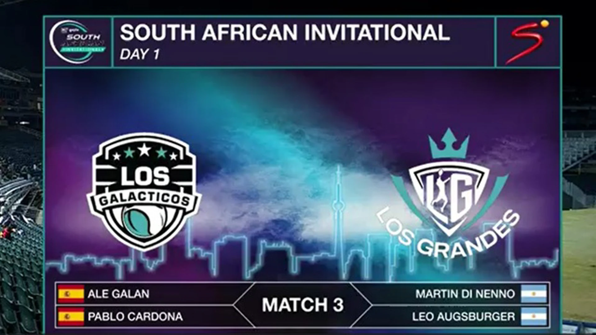 Galan/Cardona v Nenno/Augsburguer | Match Highlights | South African Invitational Padel