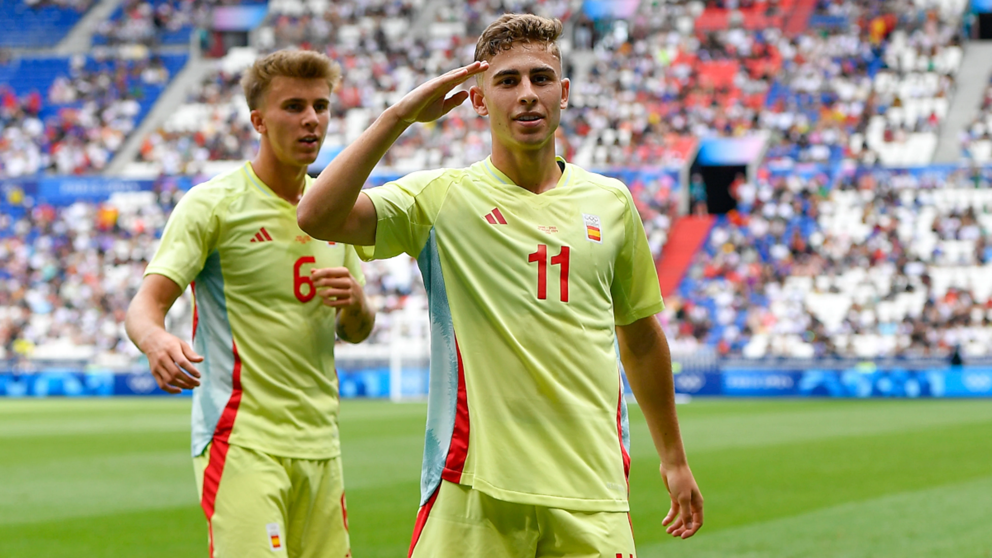 France join Spain, Morocco and Egypt in men's football semis