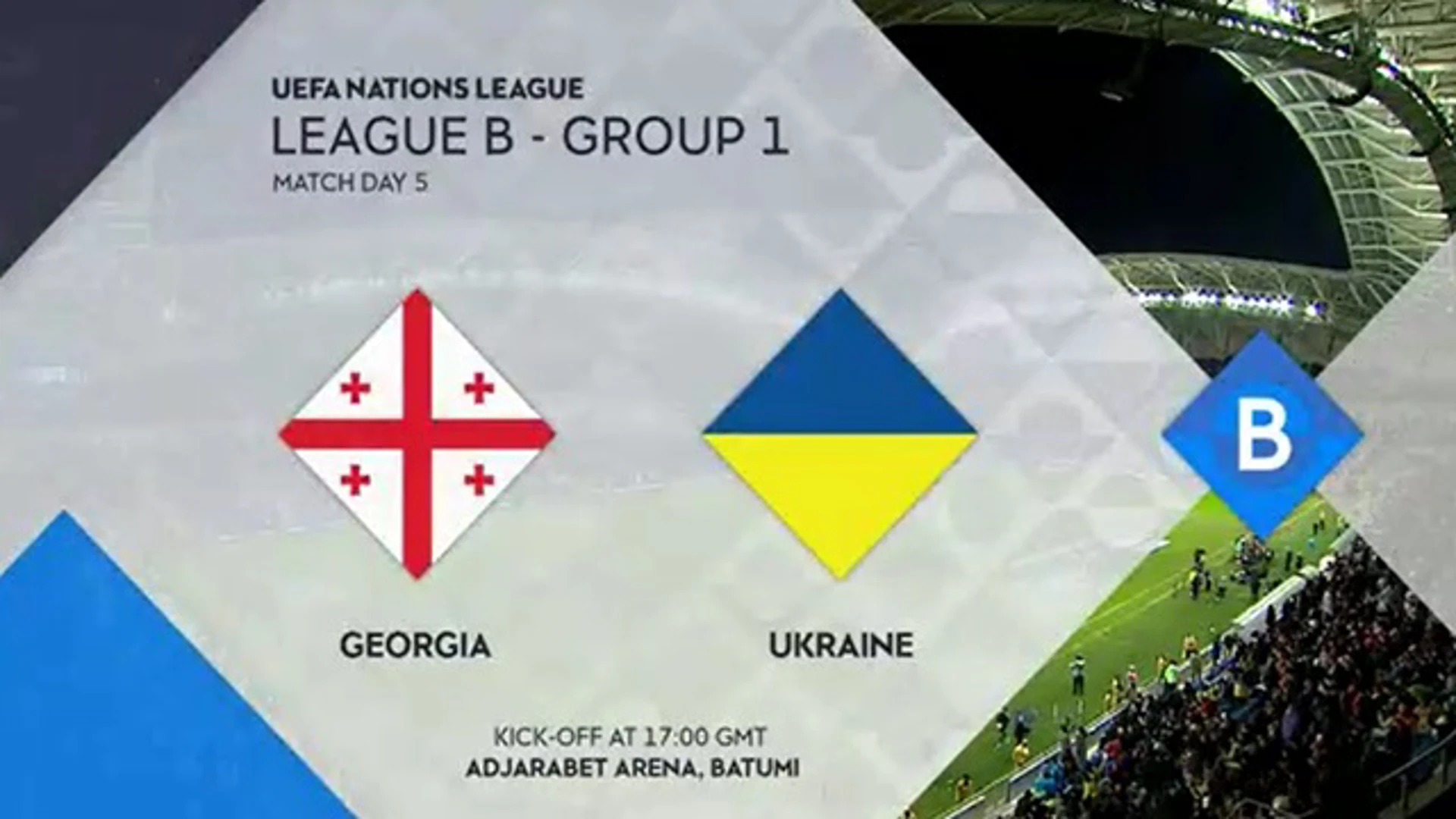 Georgia v Ukraine | Match Highlights | UEFA Nations League