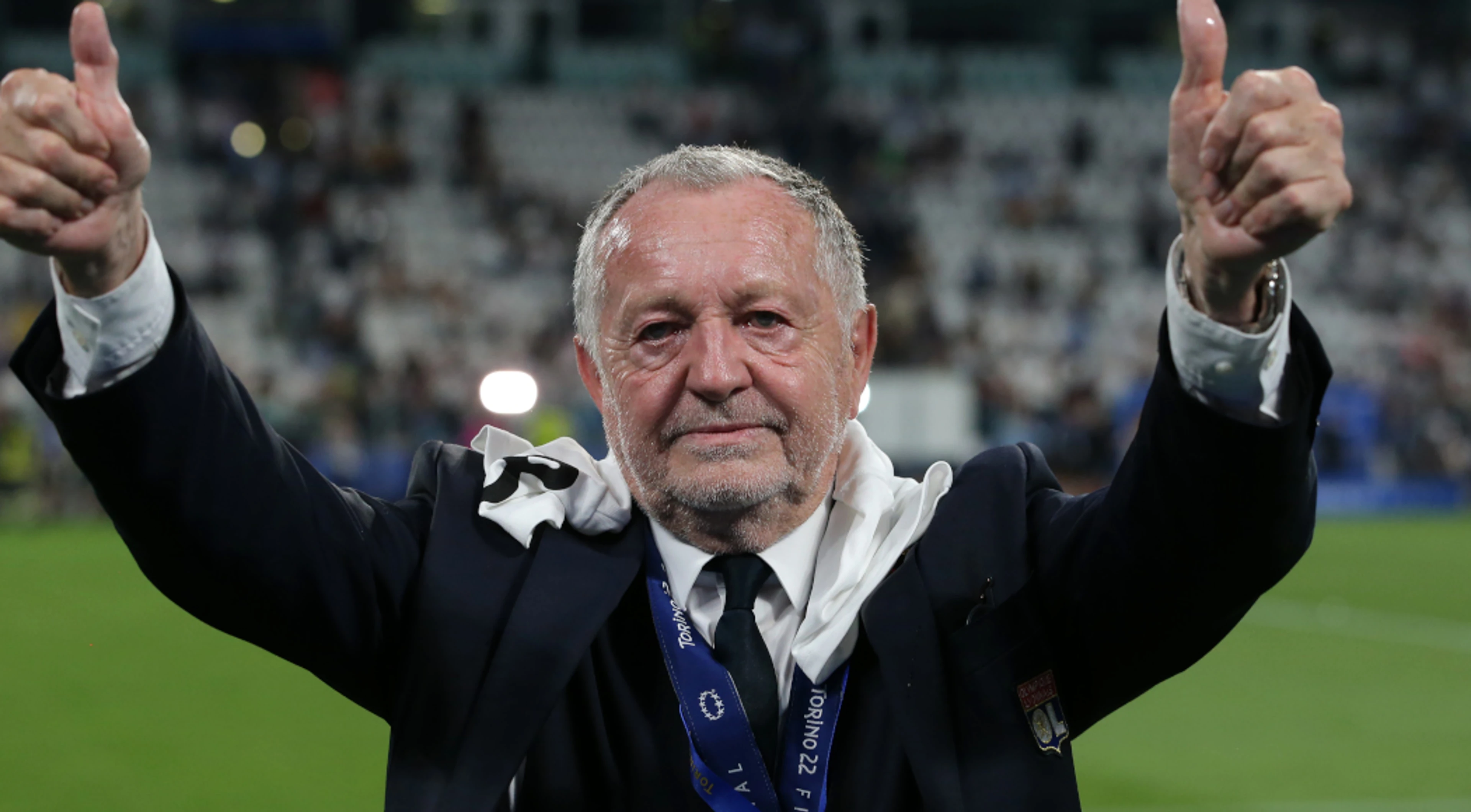 Lyon president Aulas steps down after three decades