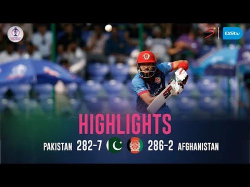 Pakistan V Afghanistan Match Highlights Icc Cricket World Cup