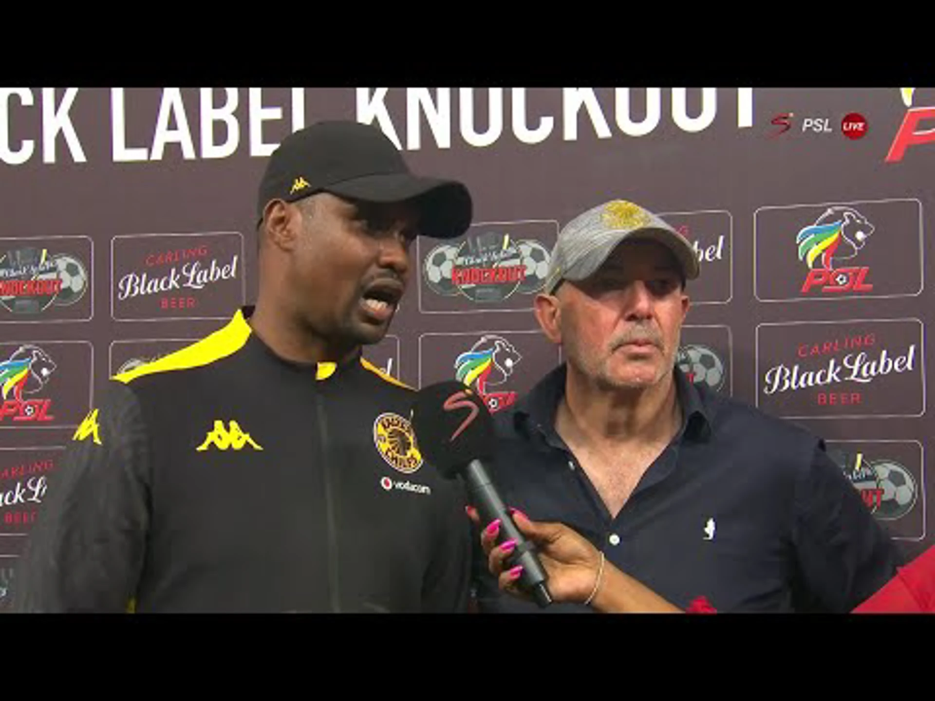 Nabi apologizes to the fans | Kaizer Chiefs v Sundowns | Carling Knockout