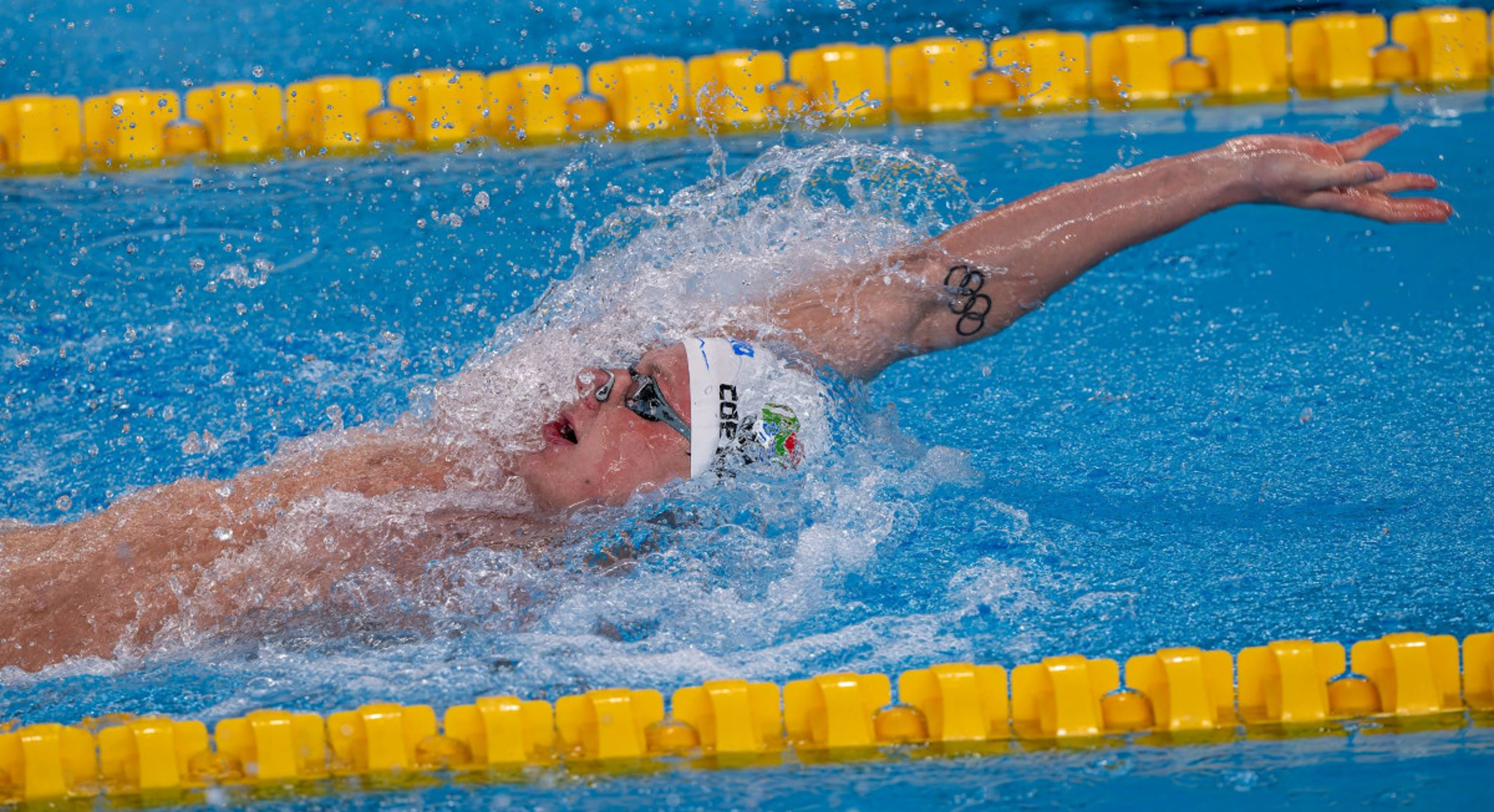 Coetzé earns another shot at world champs medal by reaching 200m backstroke final