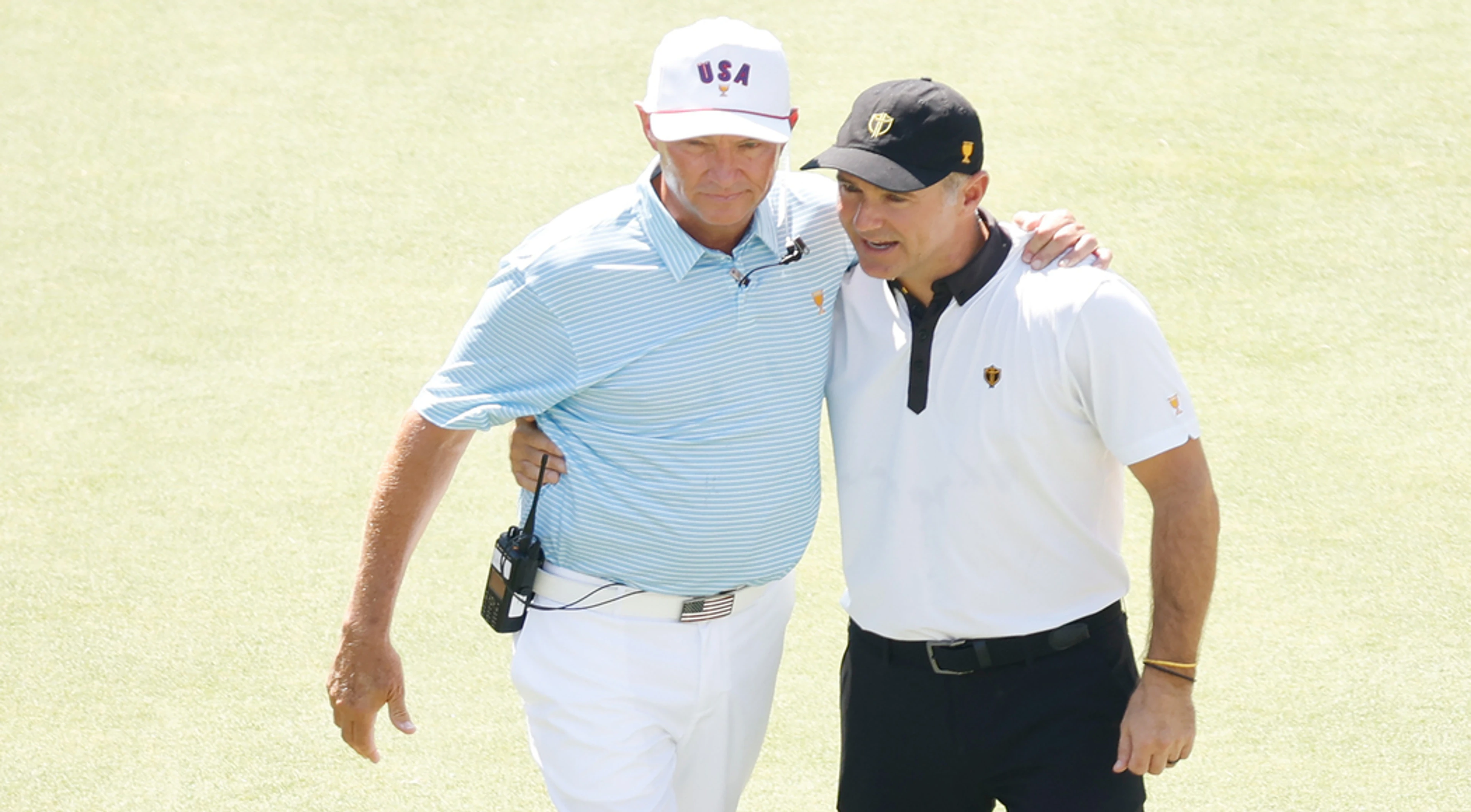 USA seek to stretch Presidents Cup lead in four-balls