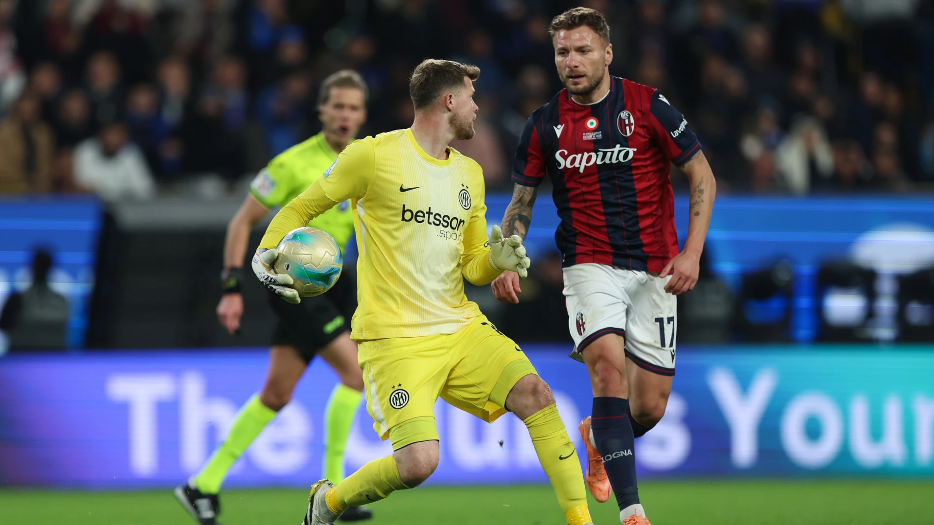 Bologna win shoot-out with Inter to reach Italian Super Cup final
