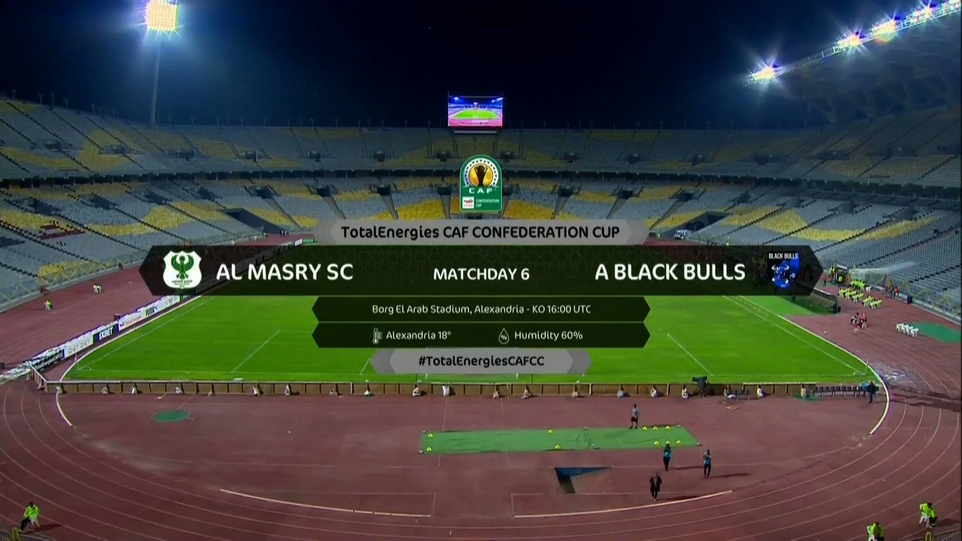 Al Masry v Black Bulls | Match Highlights | CAF Confederation Cup