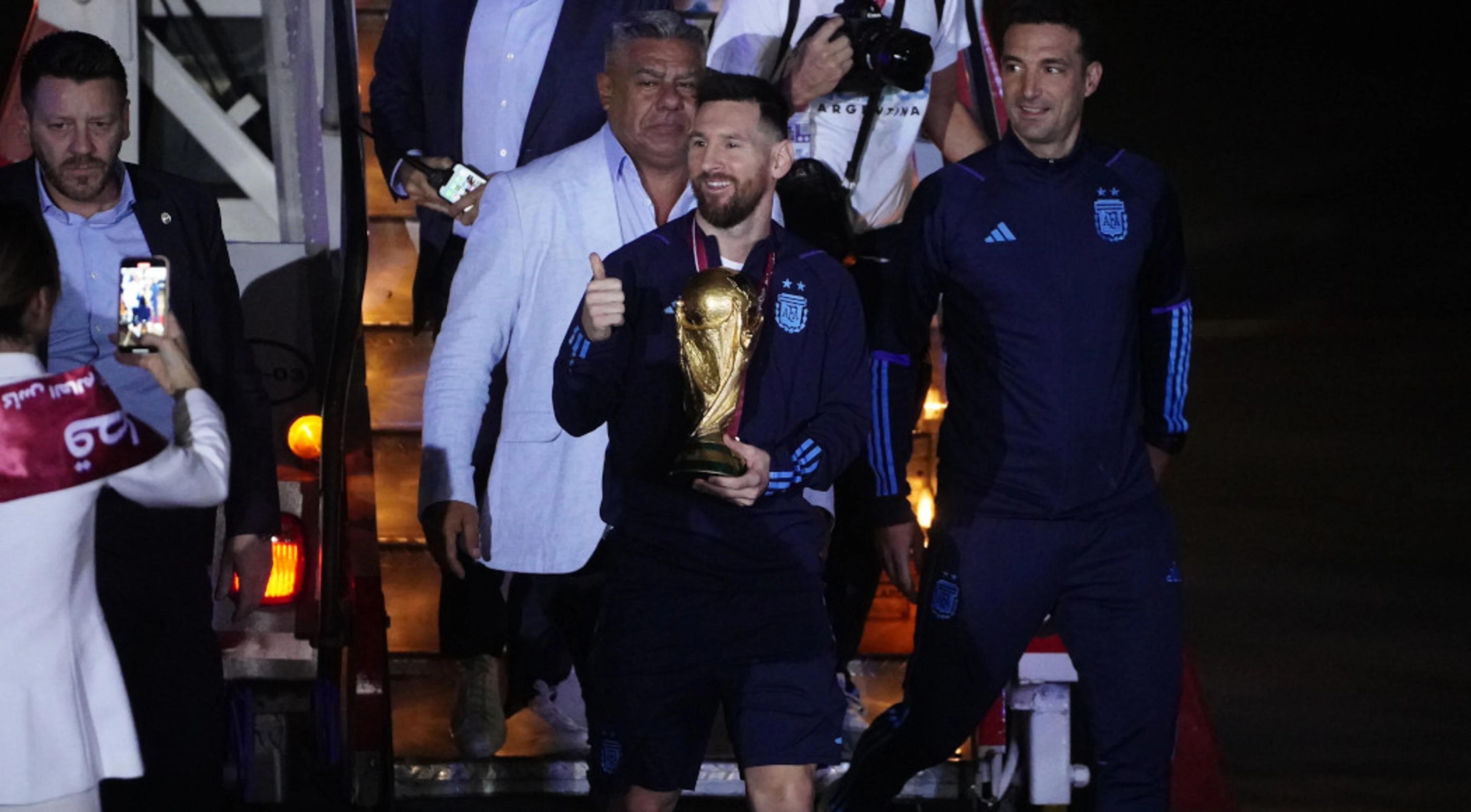 Messi says World Cup trophy 'called out' to him