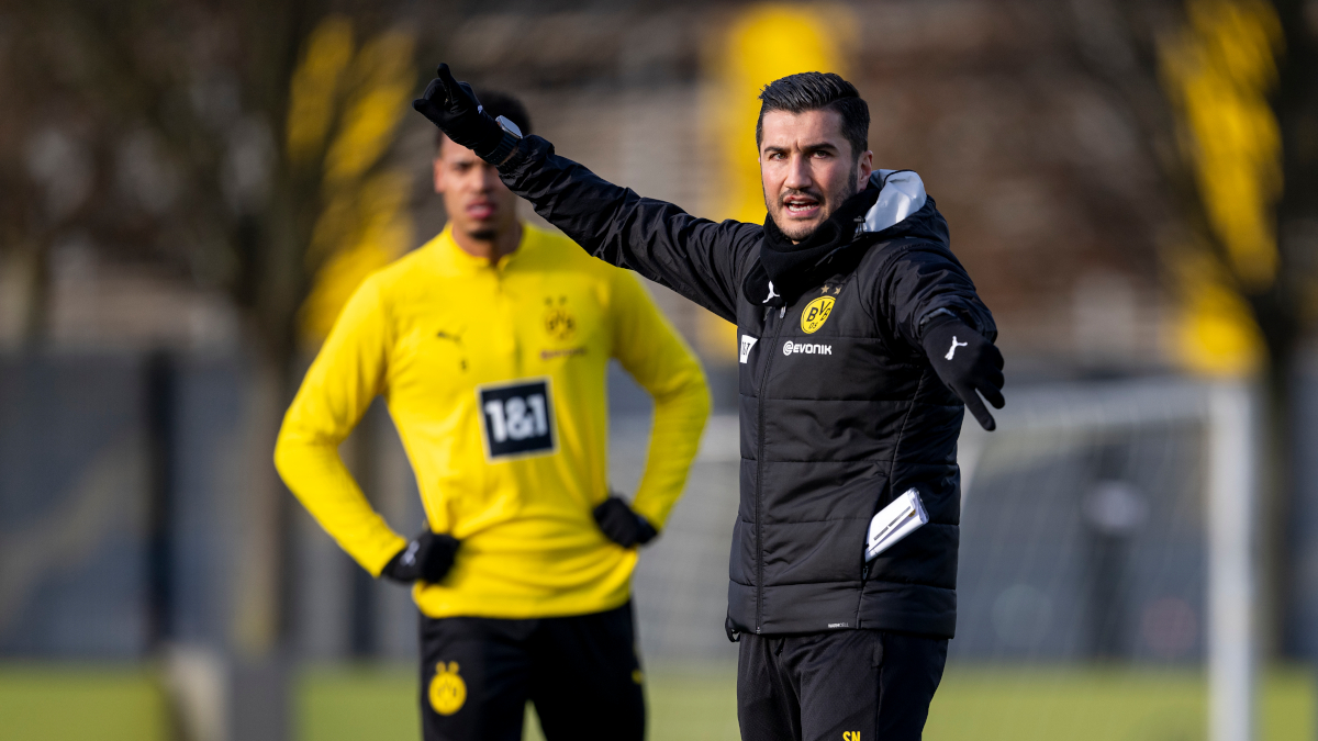 Dortmund heading in the right direction, says boss Sahin