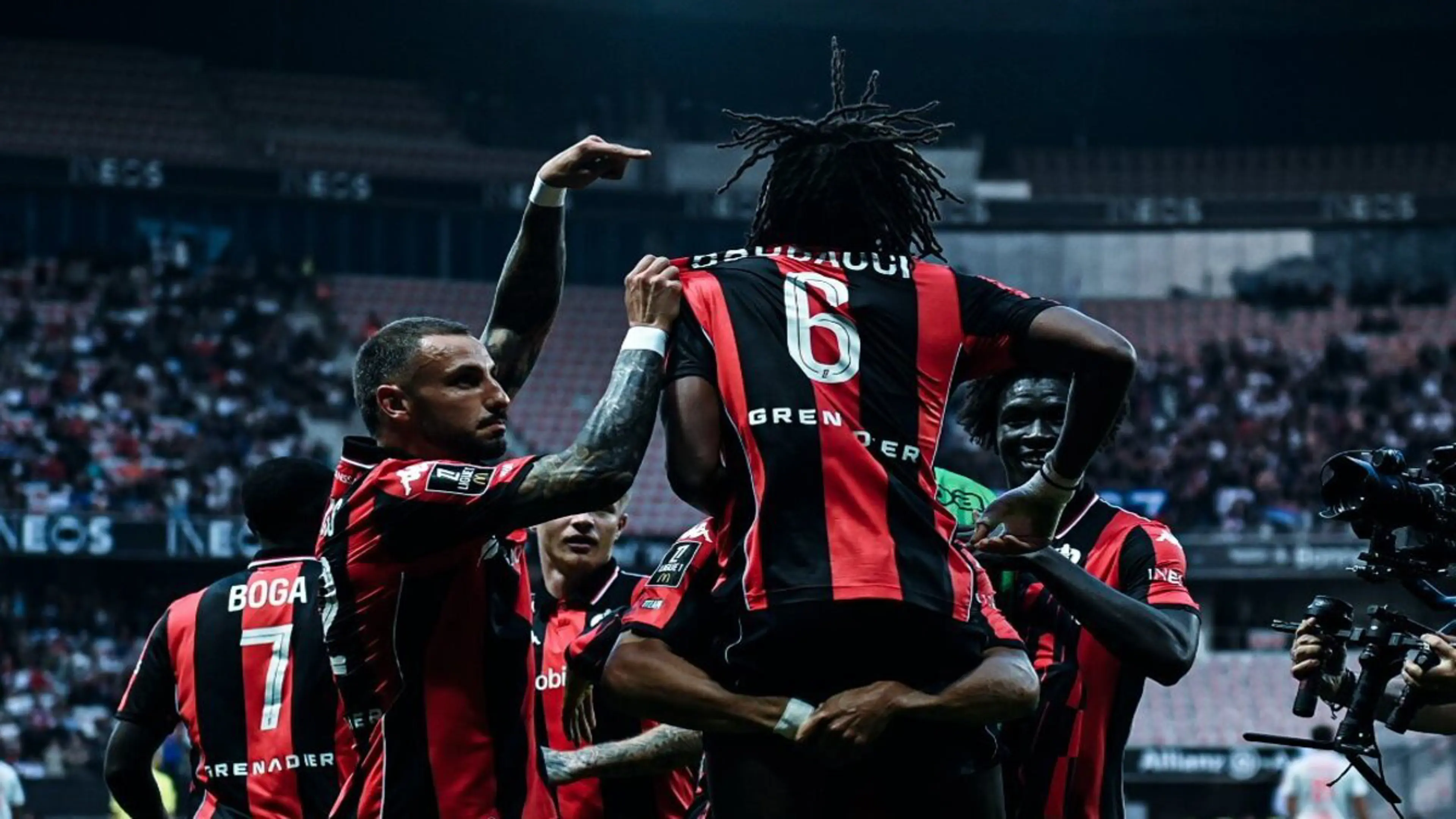 Nice deny Lyon chance to go top of Ligue 1