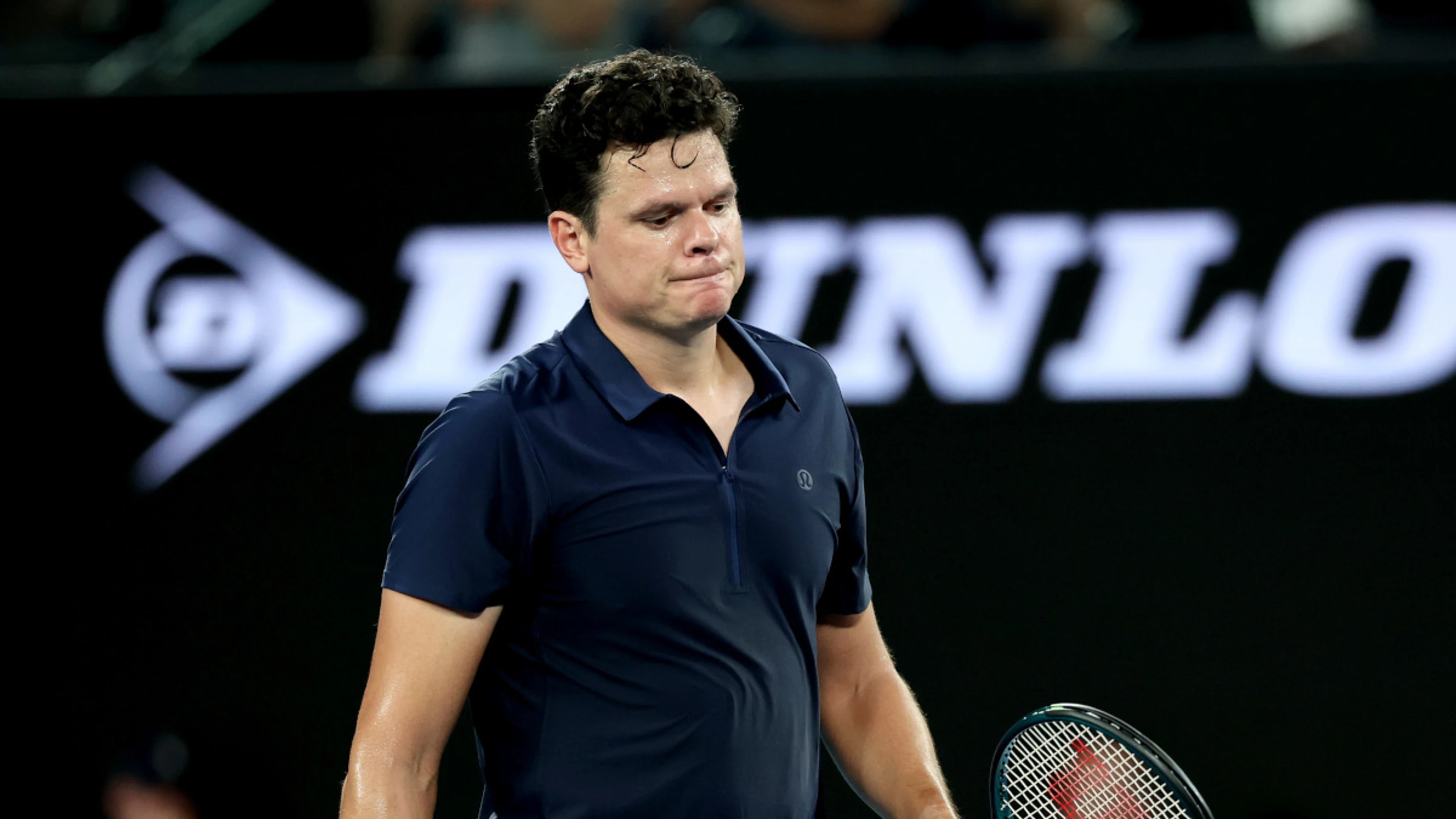 Raonic retires to put De Minaur through at Australian Open