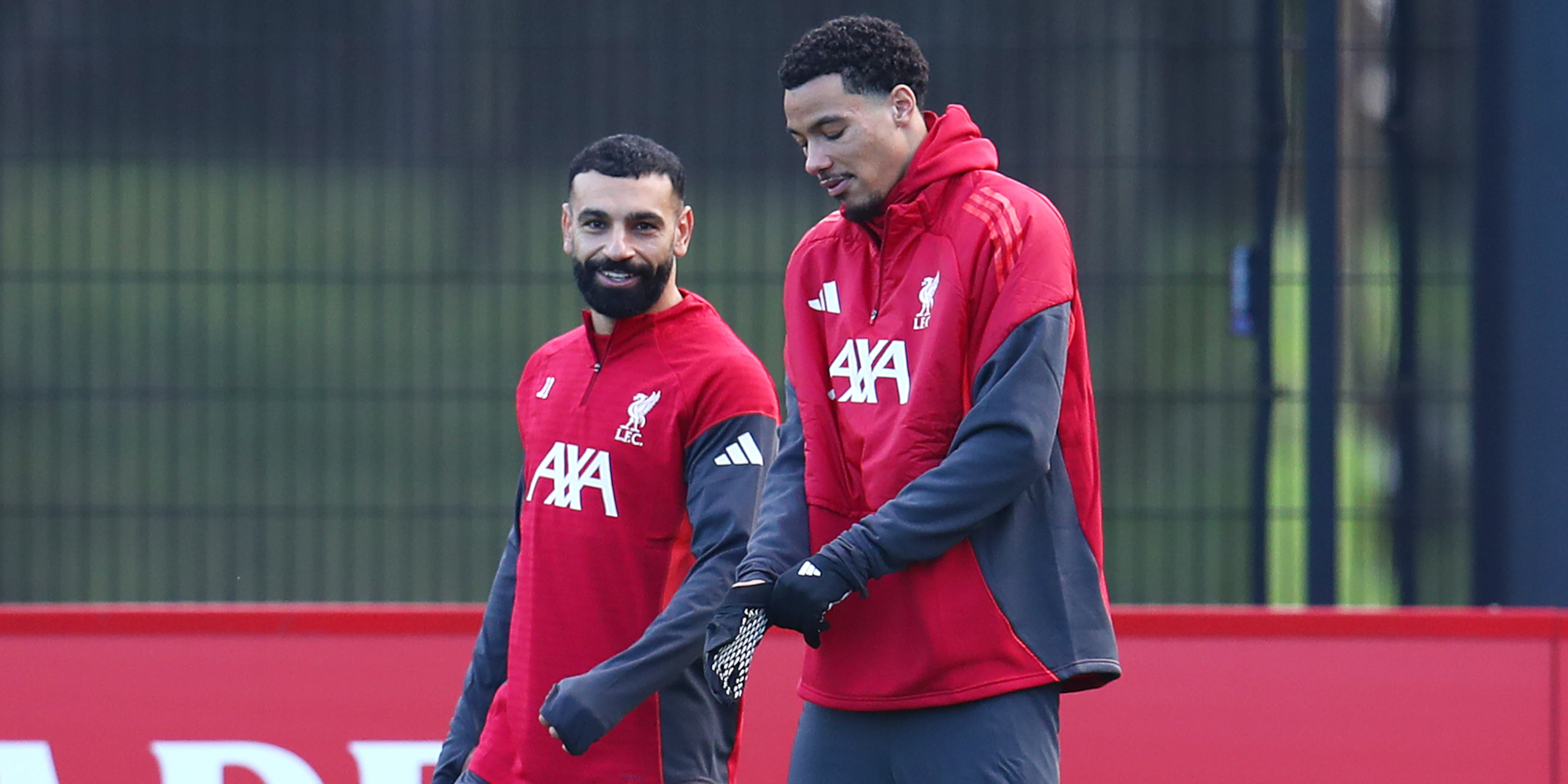 Salah turns up for training with Liverpool future in balance