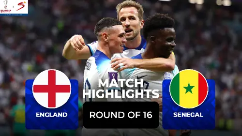 2022 FIFA World Cup | Round of 16 | England v Senegal | Extended Highlights