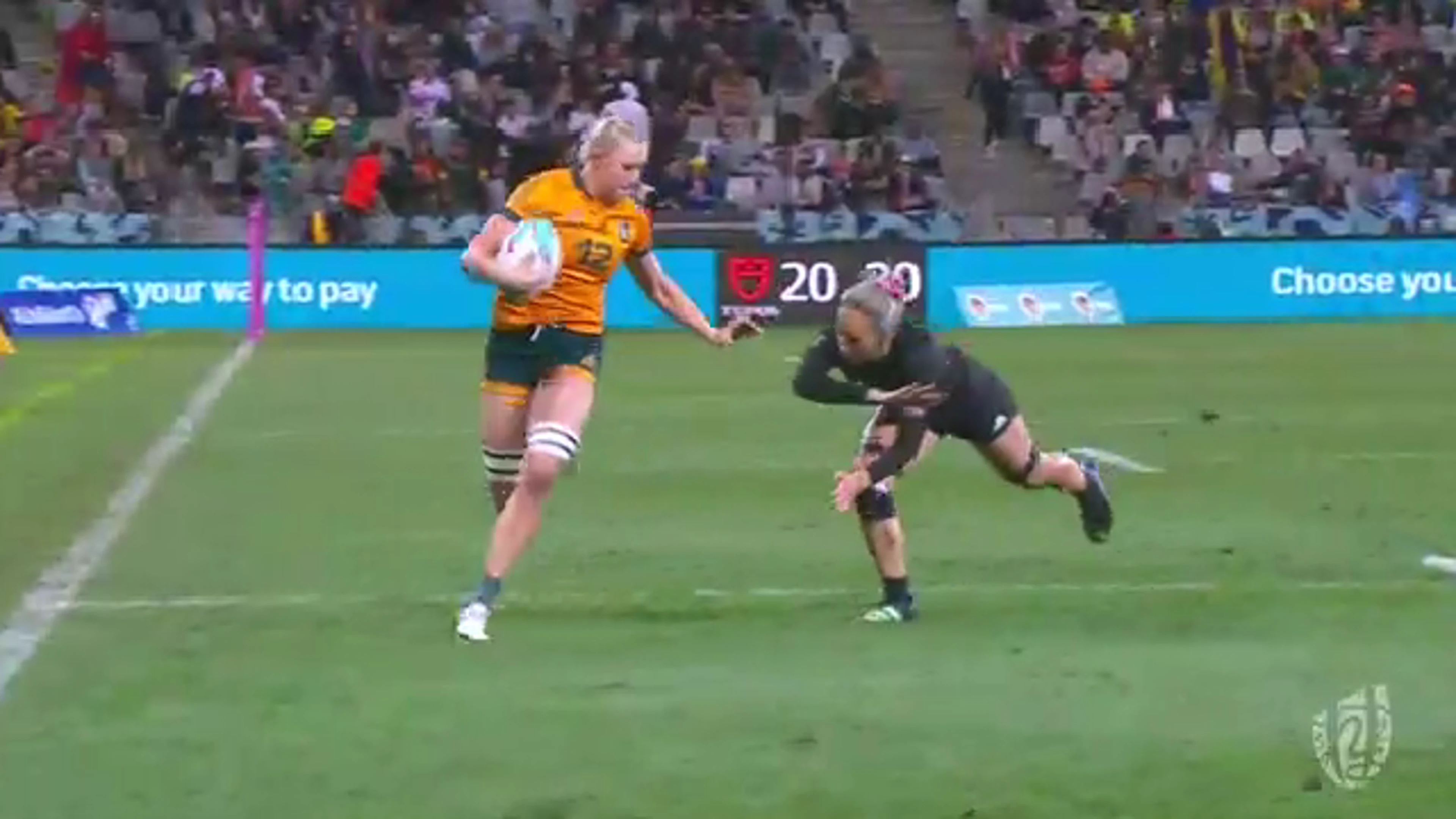 Rugby World Cup Sevens | Women | Australia v New Zealand | Championship Final | Highlights