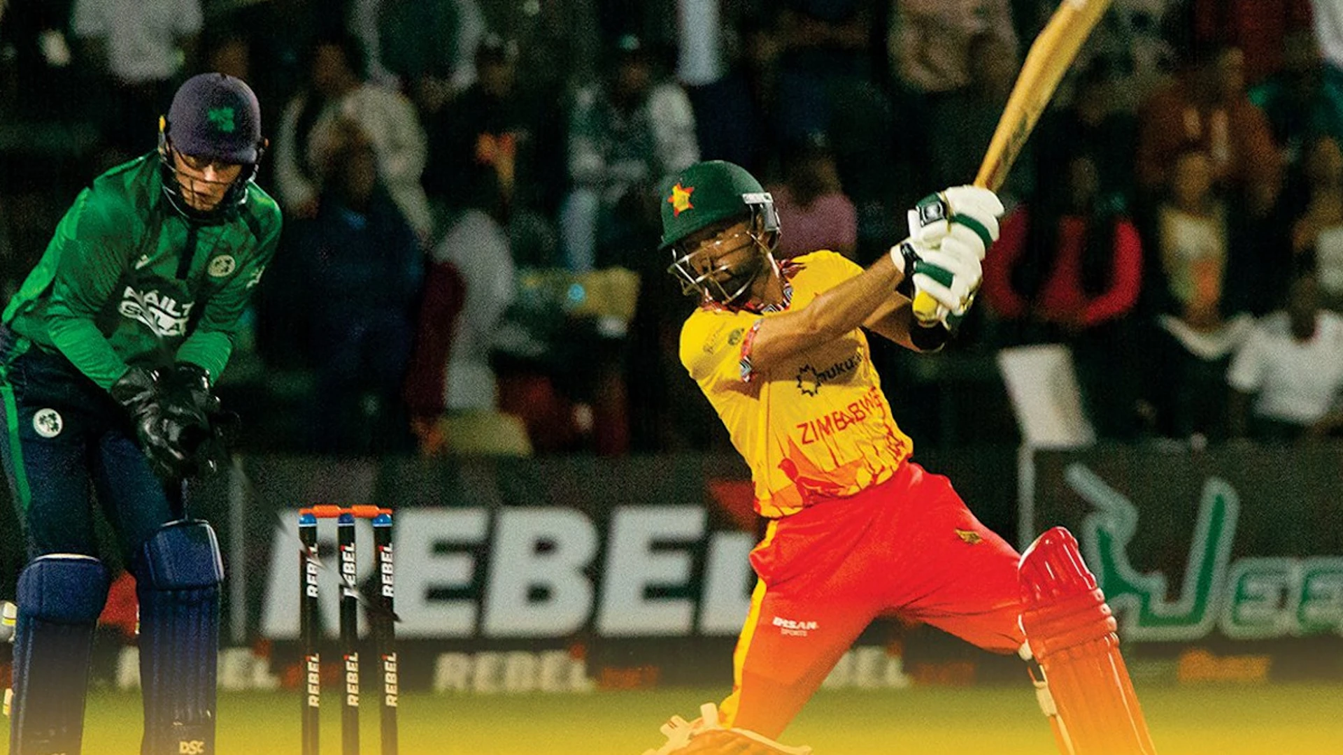 Zimbabwe beat Ireland in rain-hit T20 series