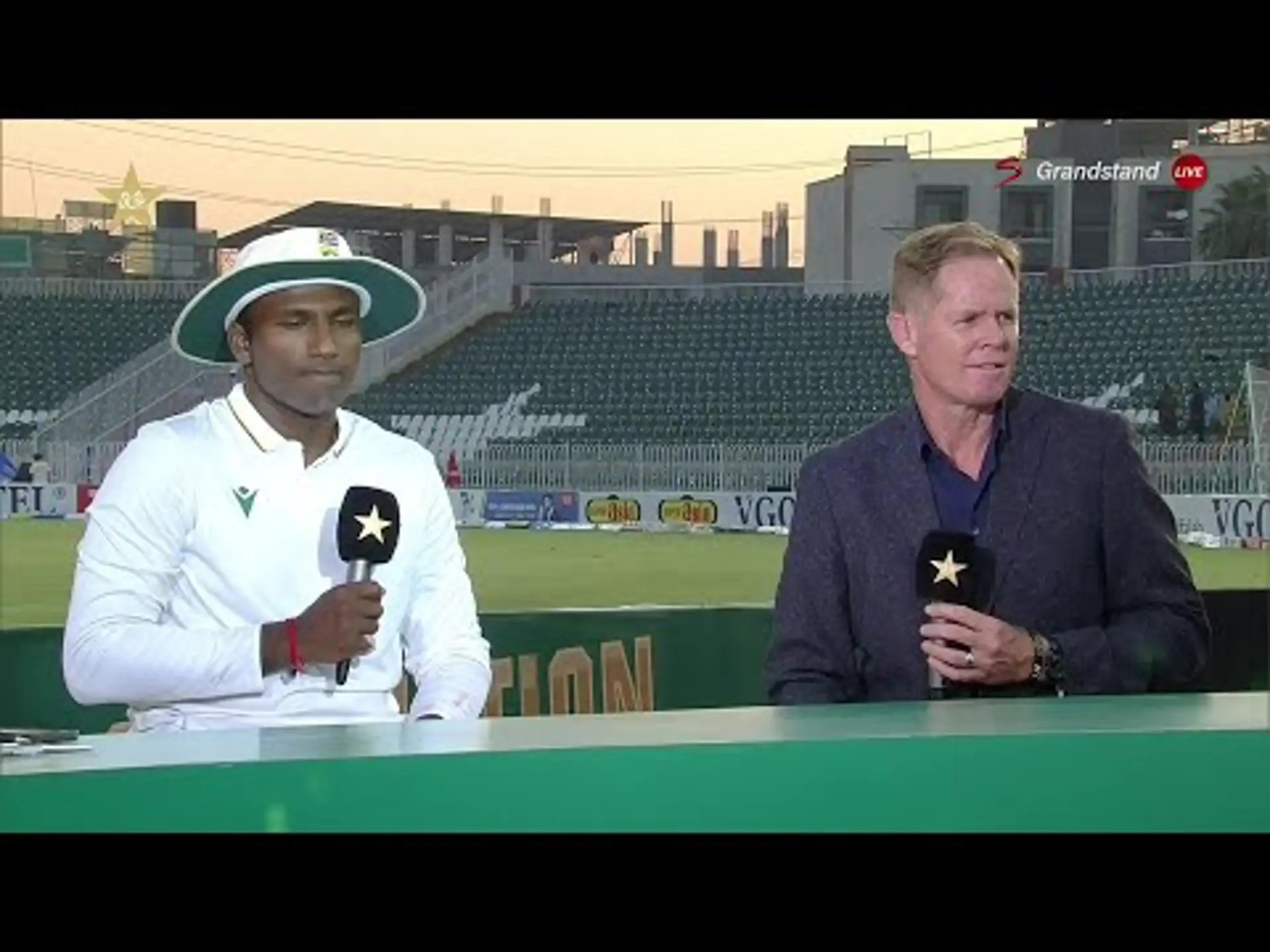 Muthusamy Holds the Line as Proteas Edge Ahead!