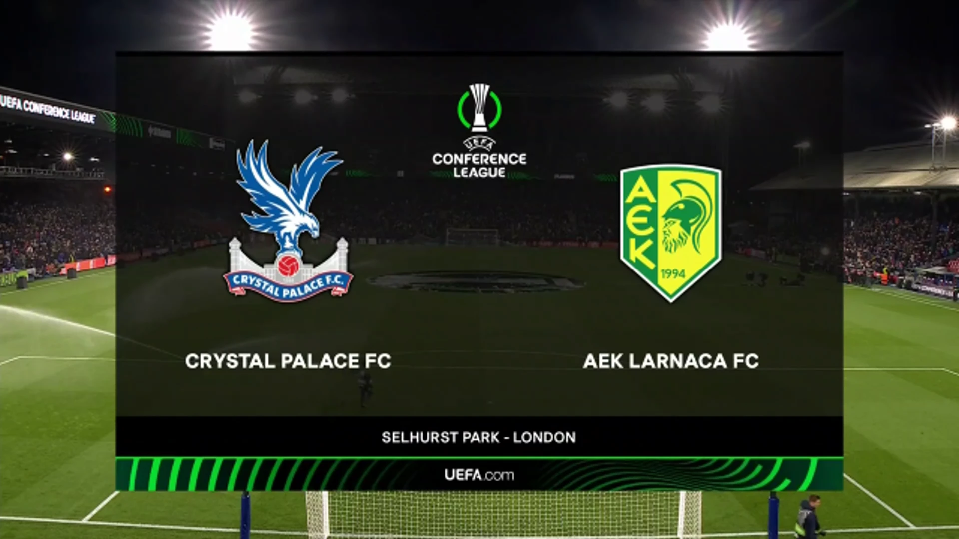 Crystal Palace v AEK Larnaca| Match Highlights | UEFA Europa Conference League