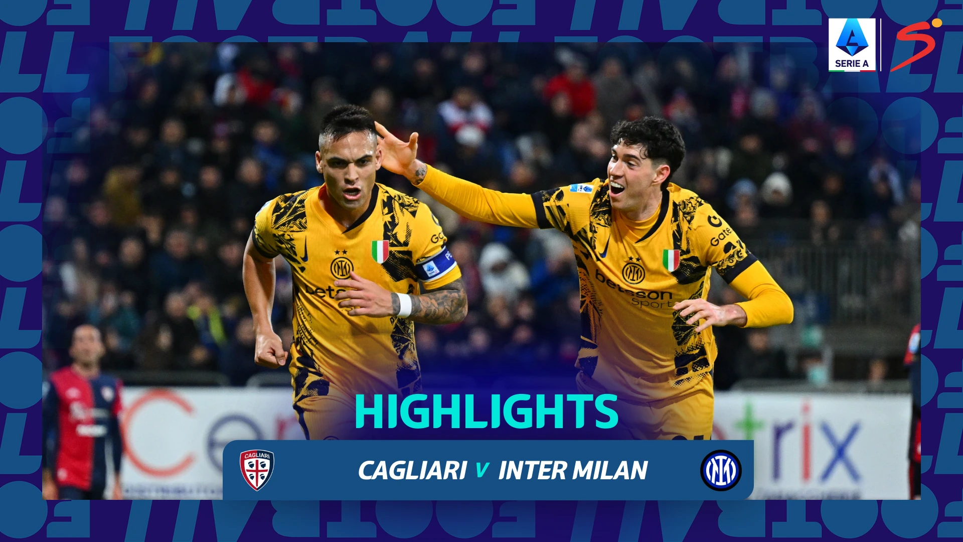 Cagliari v FC Internazionale | Match Highlights | Italian Serie A Matchday 18