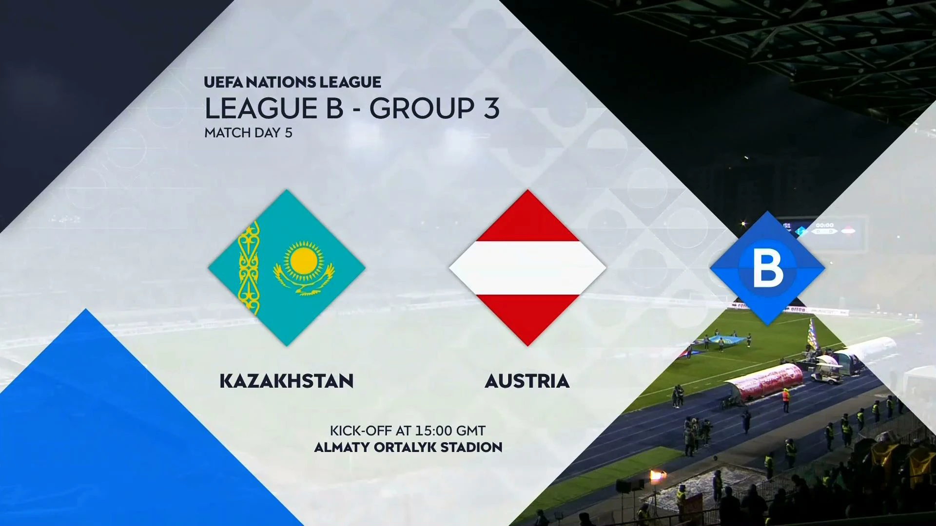 Kazakhstan v Austria | Match Highlights | UEFA Nations League