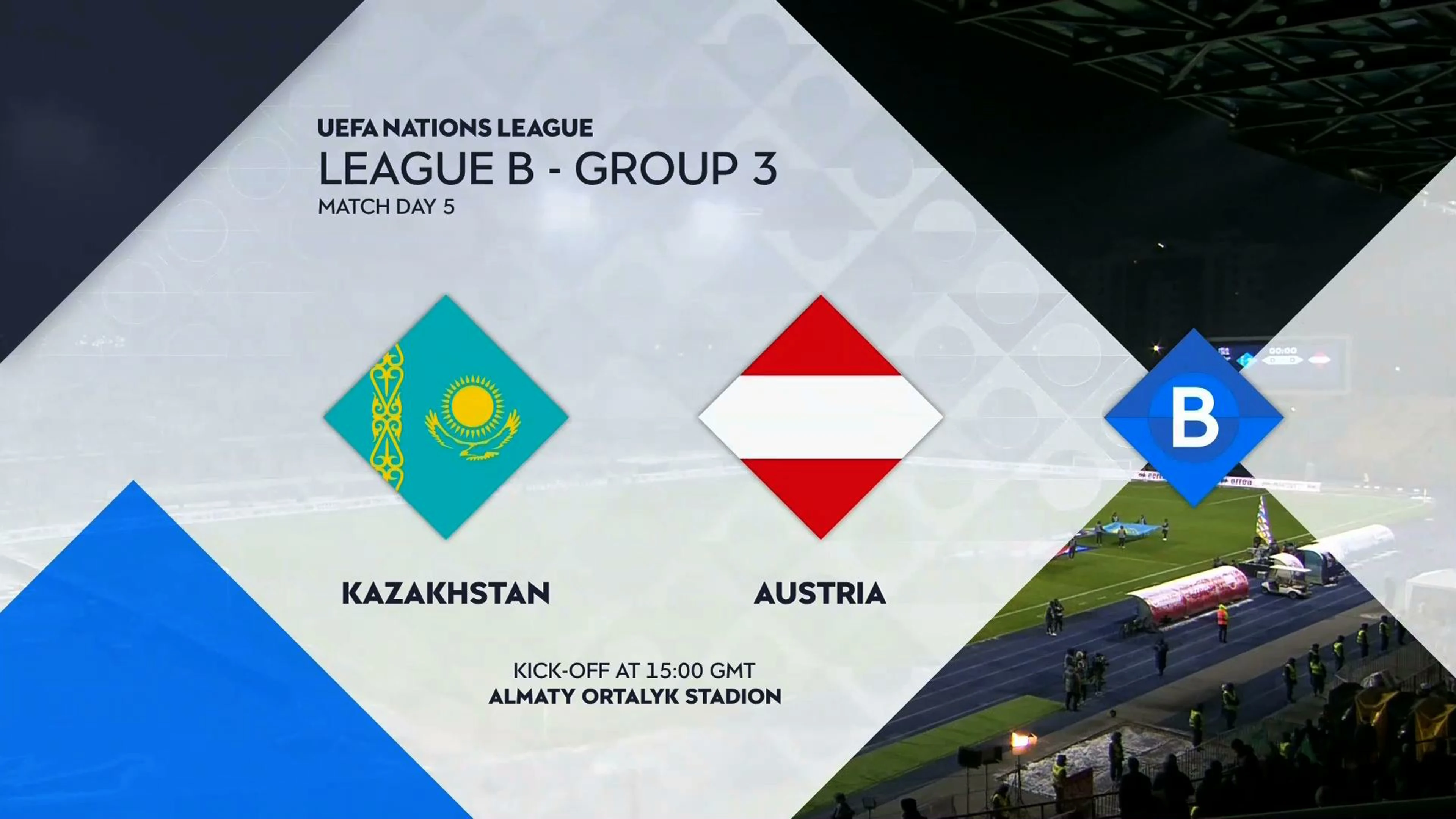 Kazakhstan v Austria | Match Highlights | UEFA Nations League