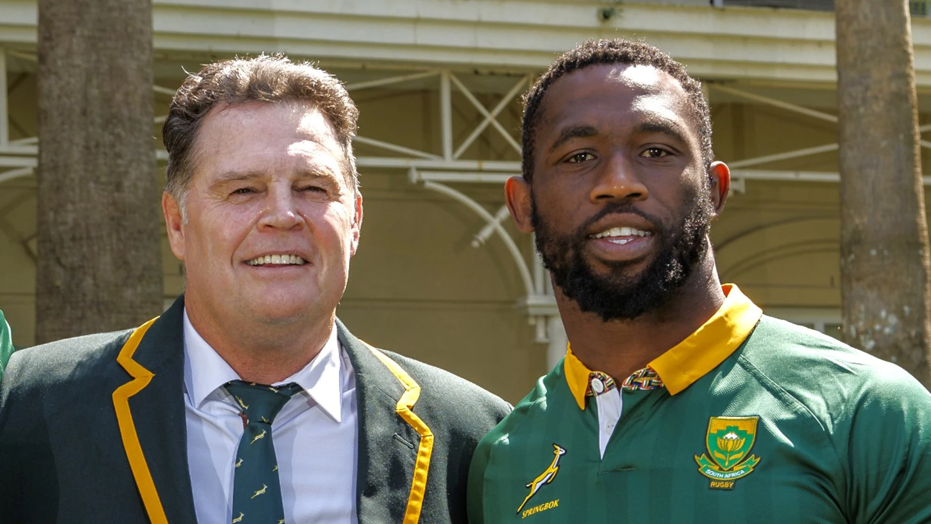 SIYA STAYS: Kolisi will remain skipper as long as he is first choice