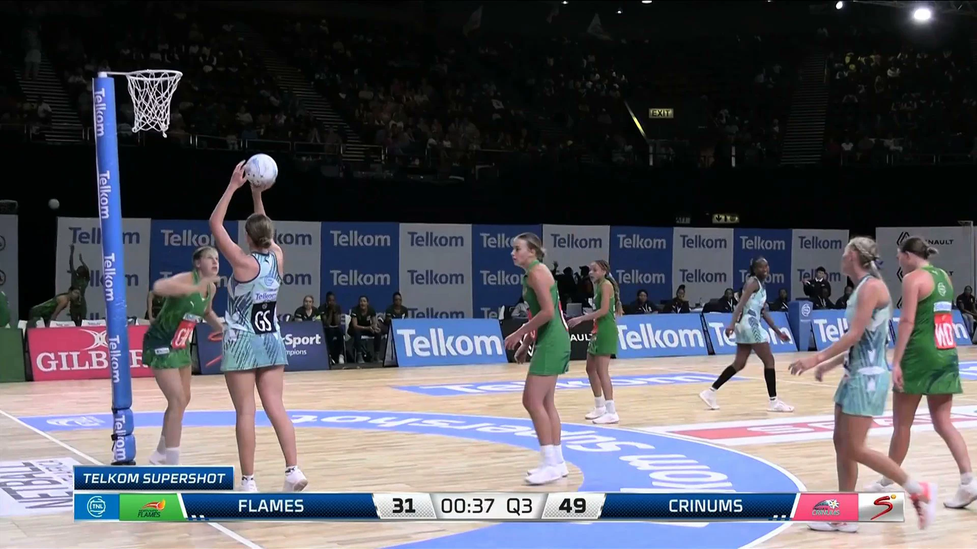 Flames v Crinums | Match Highlights | Netball League