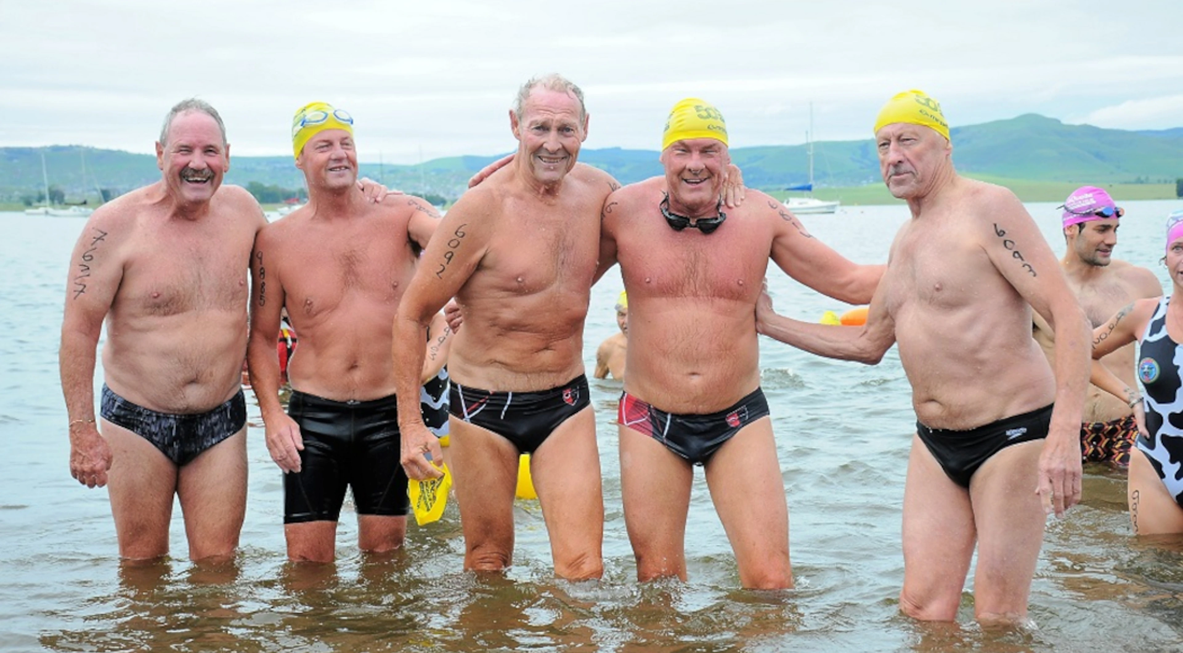 Ageless Pengelly achieves 50th Midmar Mile finish