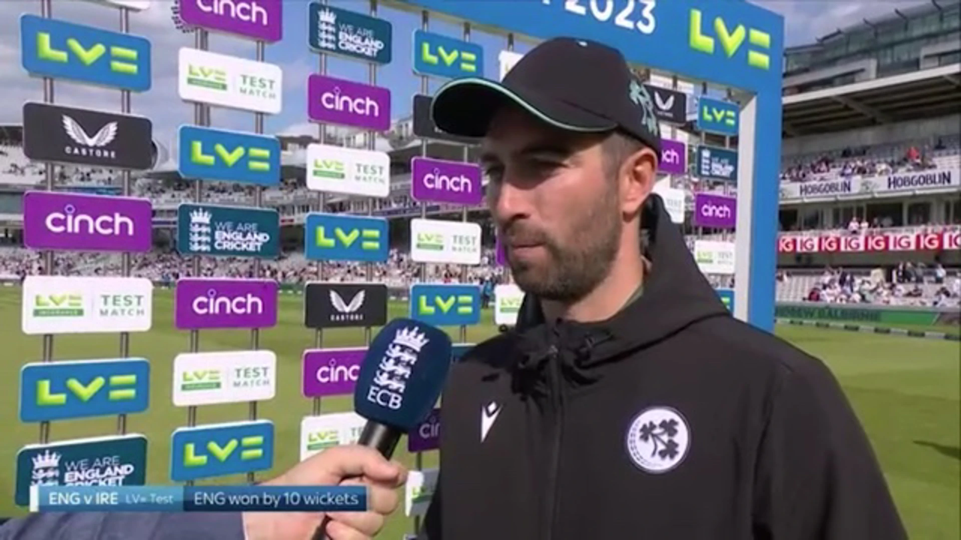 Post-match interview with Andy Balbirnie|  Day 3 | England v Ireland Test Series