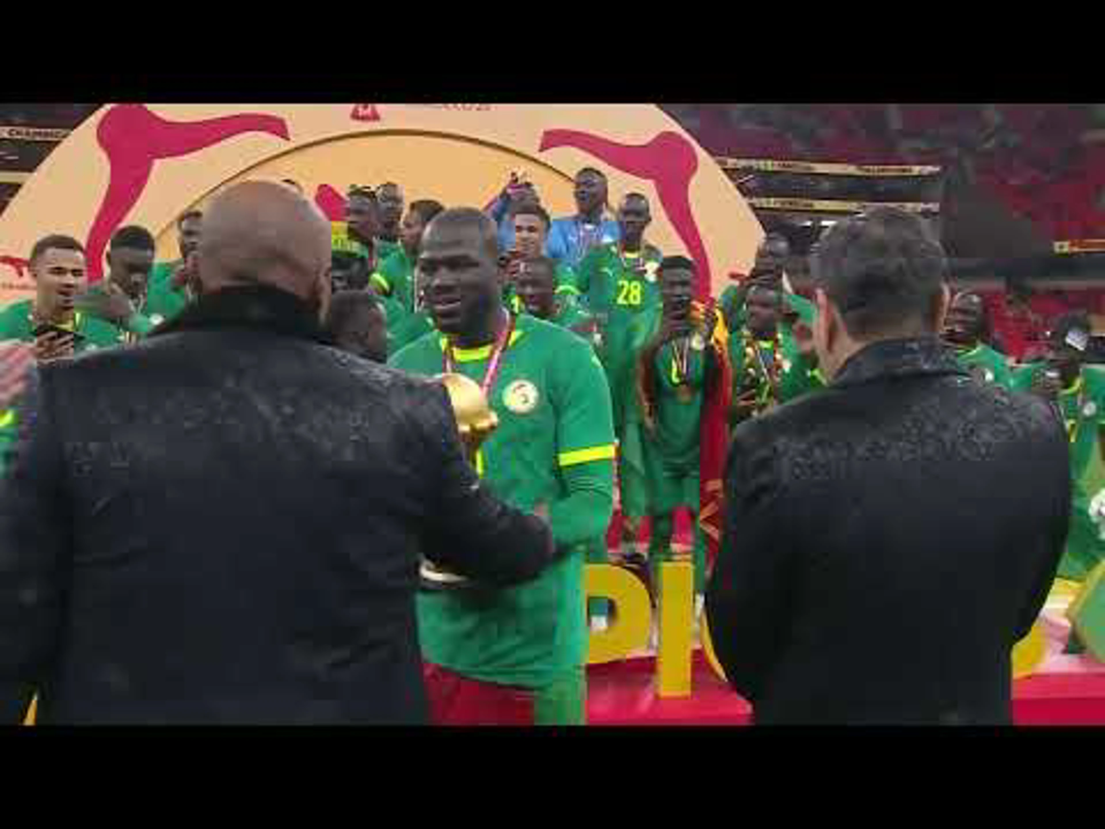 AFCON FINAL | Medals and Trophy | Senegal
