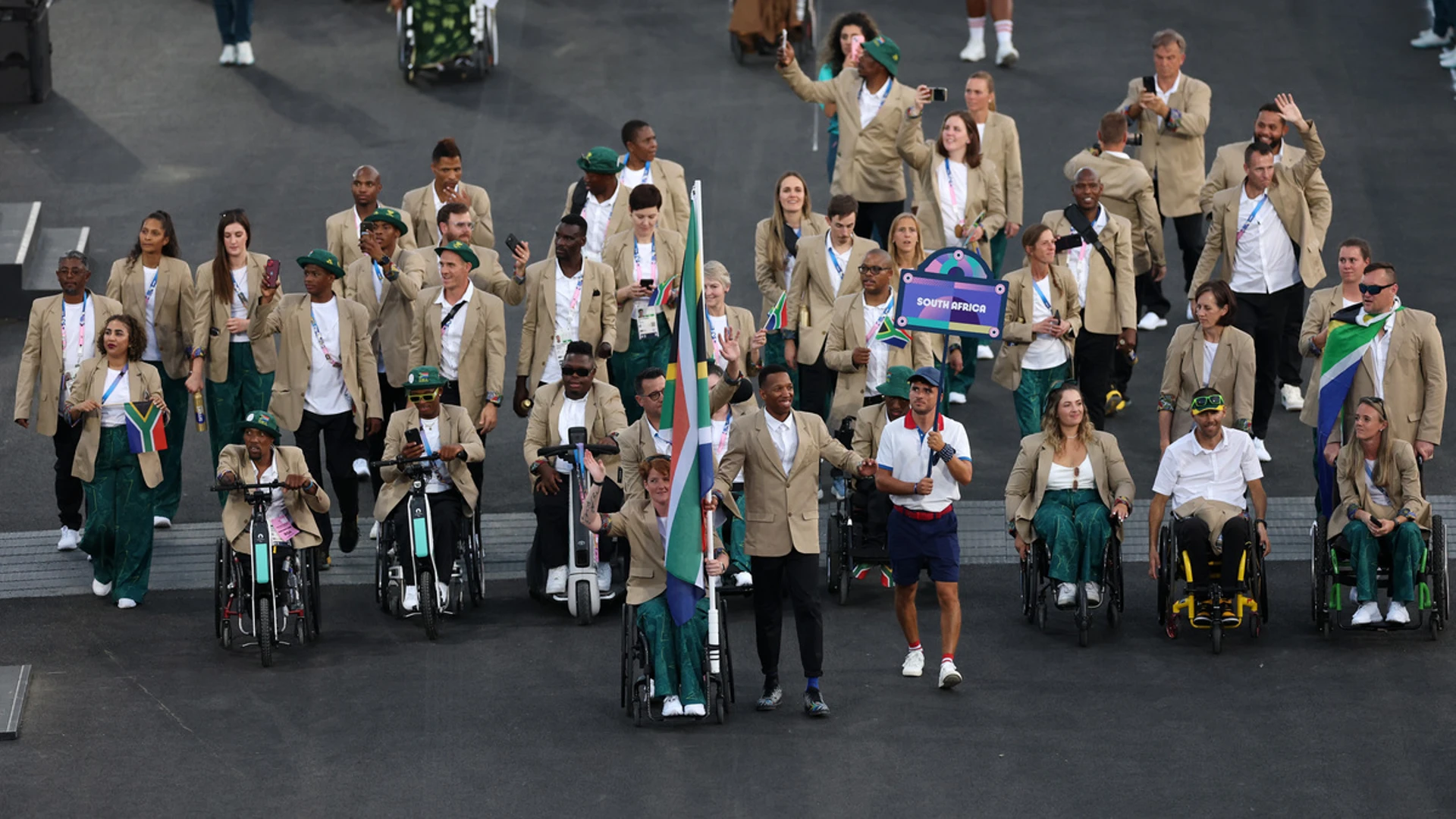 The Paris Paralympics declared open by President Macron