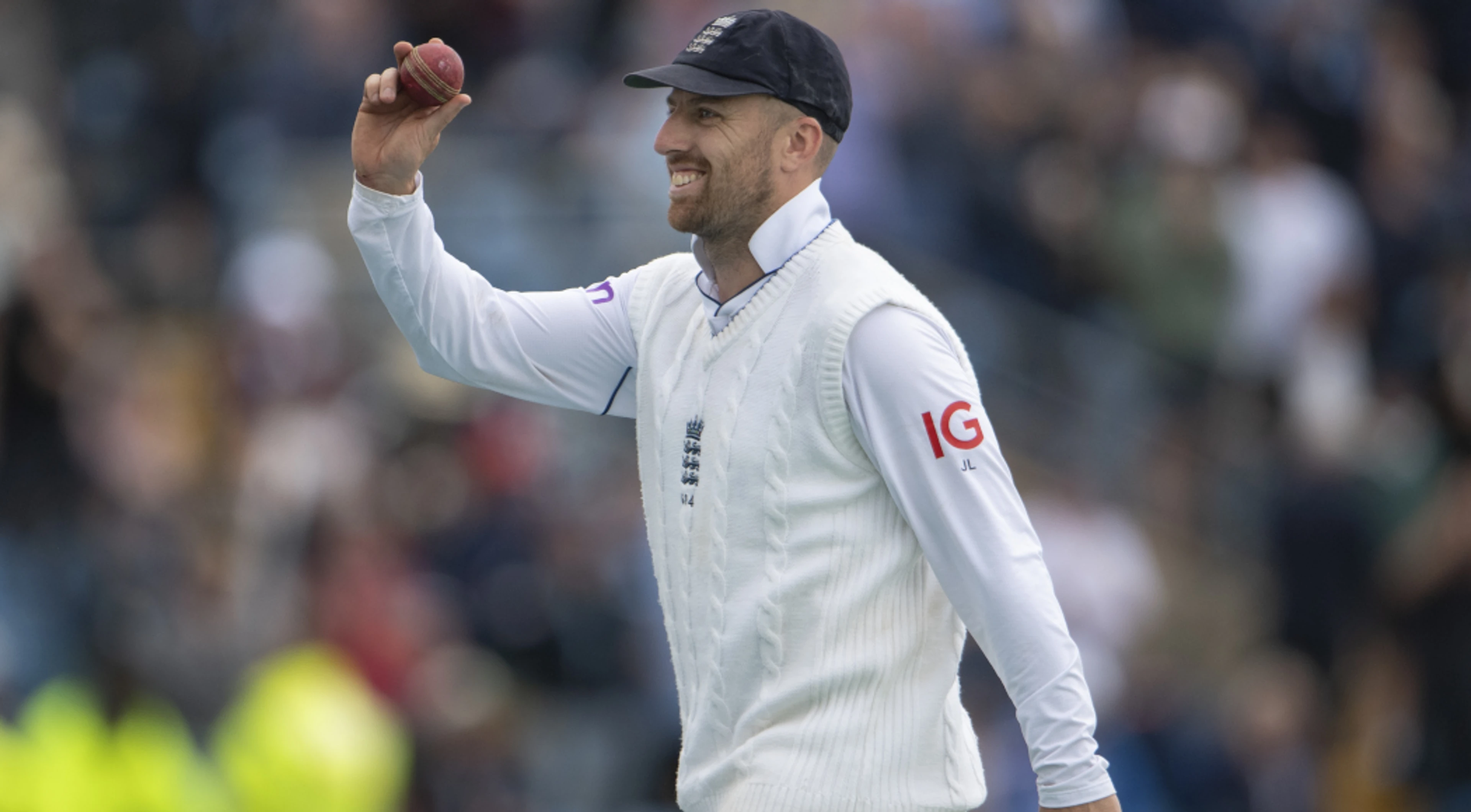 Leach glad to repay 'new' England's faith with 10-wicket haul