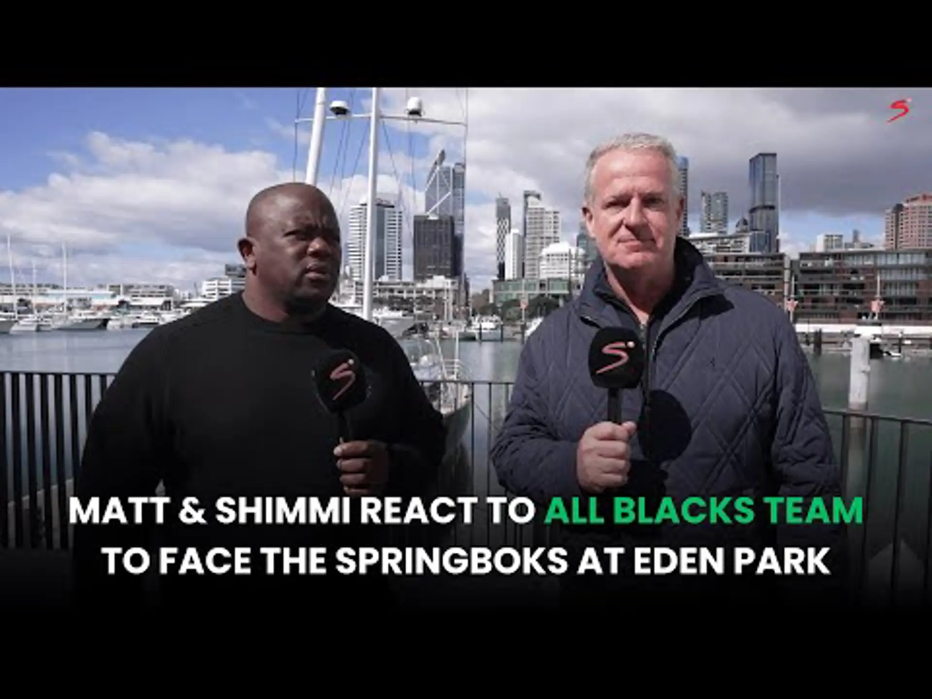 Matt & Shimmi React To All Blacks Team To Face Springboks at Eden Park | What Goes On Tour