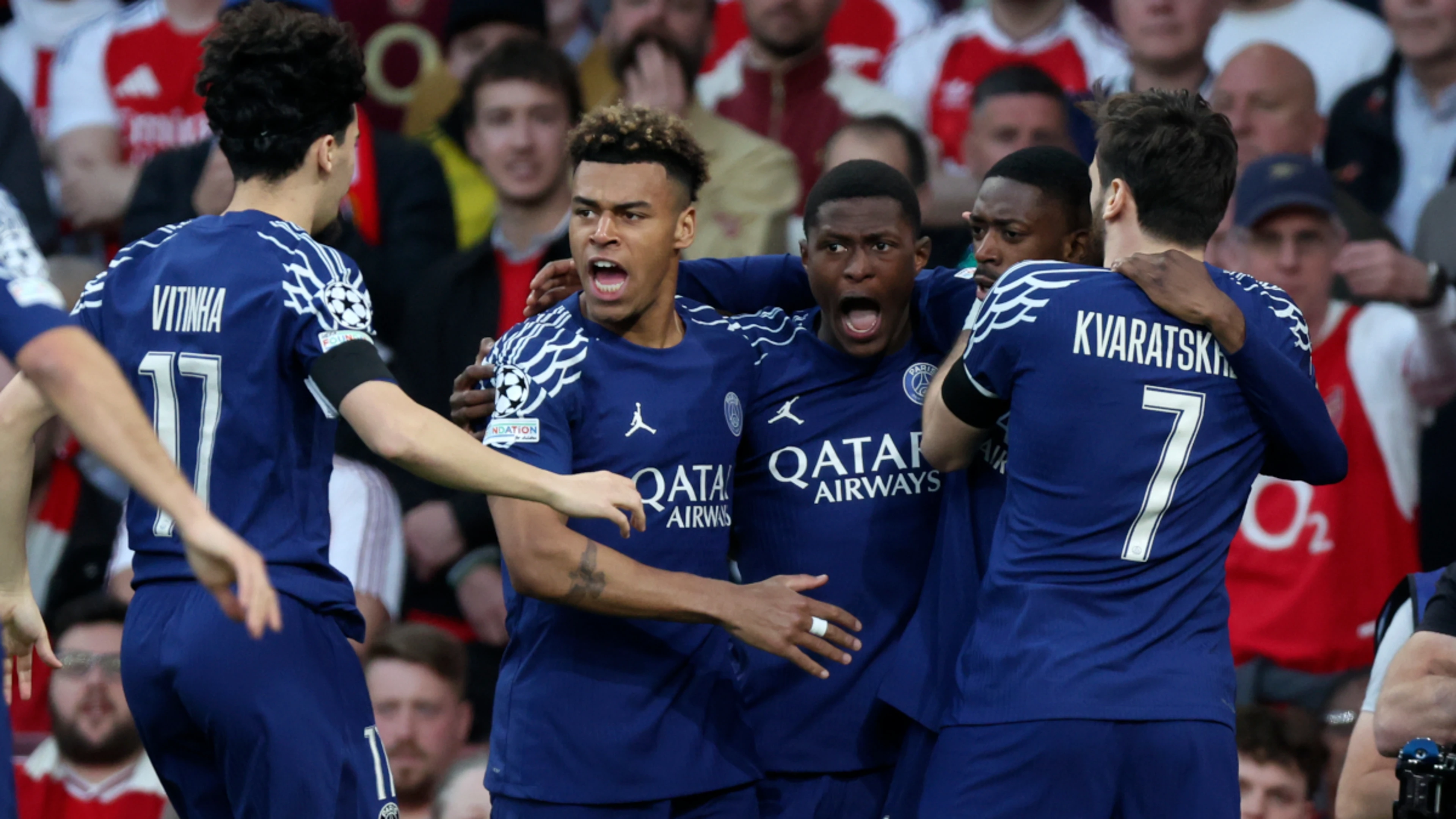 PSG minds on Arsenal return as French clubs scrap for Champions League places