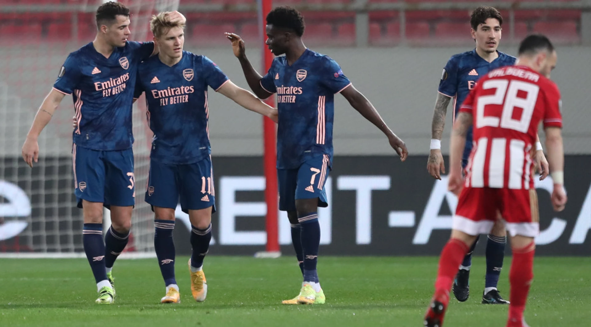 Odegaard strikes as Arsenal earn win at Olympiakos