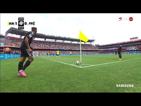 Cemran Dansin with a Spectacular Short Goal vs. Mamelodi Sundowns