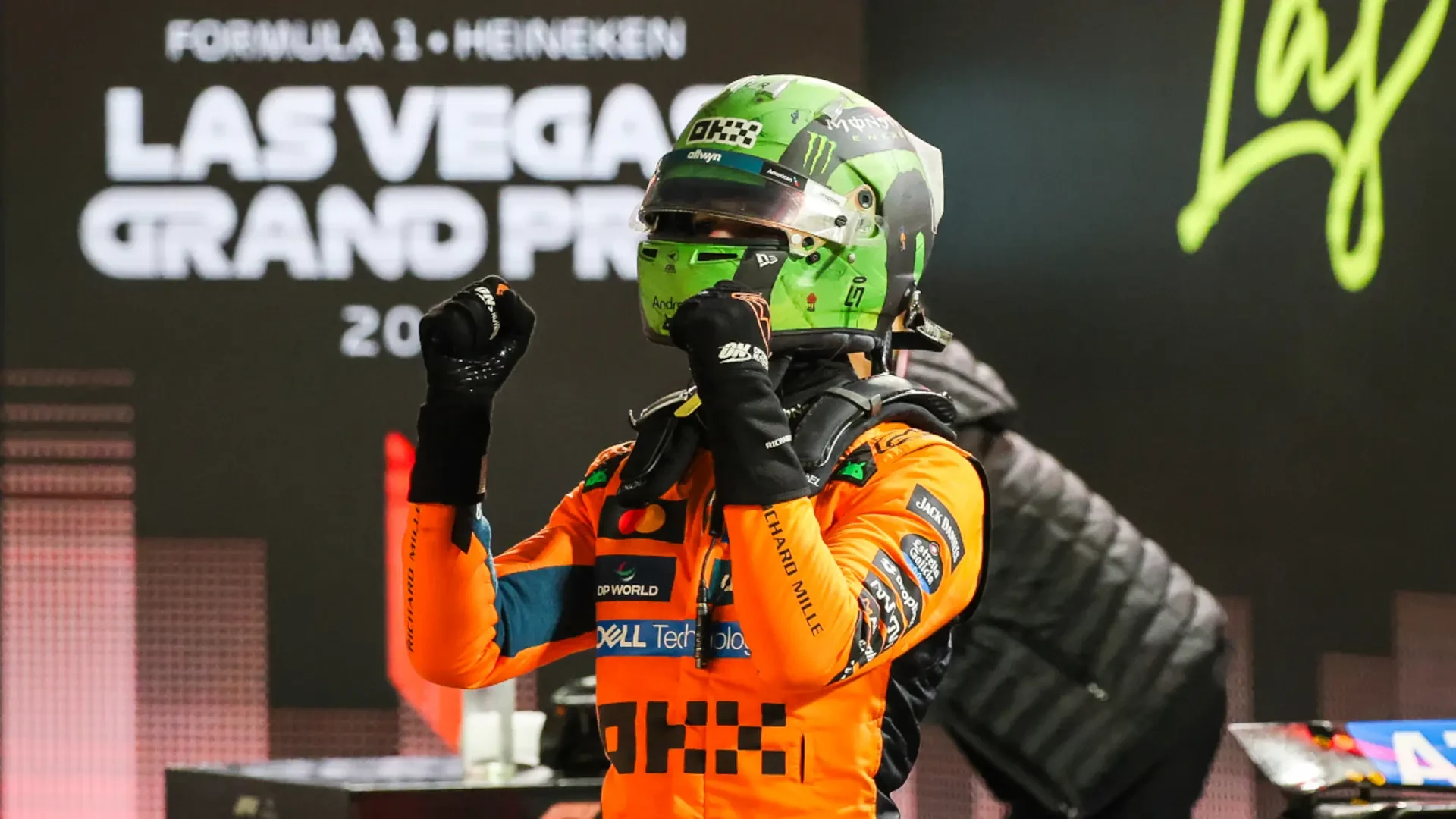 ON TRACK: F1 championship leader Norris grabs 'stressful' Las Vegas pole