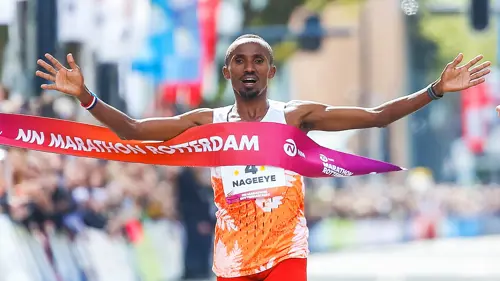Olympic silver medallist Abdi Nageeye wins Rotterdam marathon