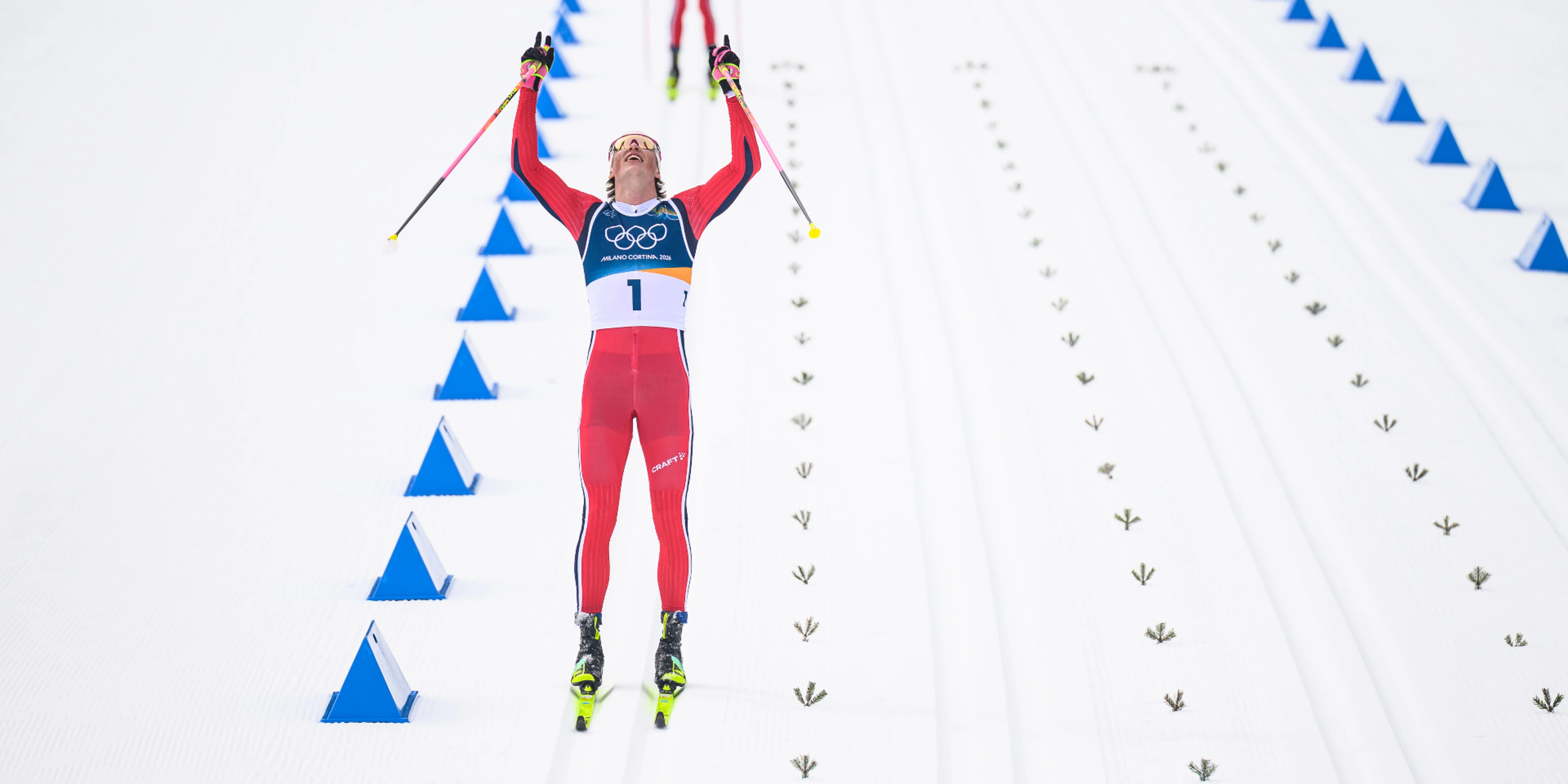 Klaebo makes Olympic history as Gu forced to wait