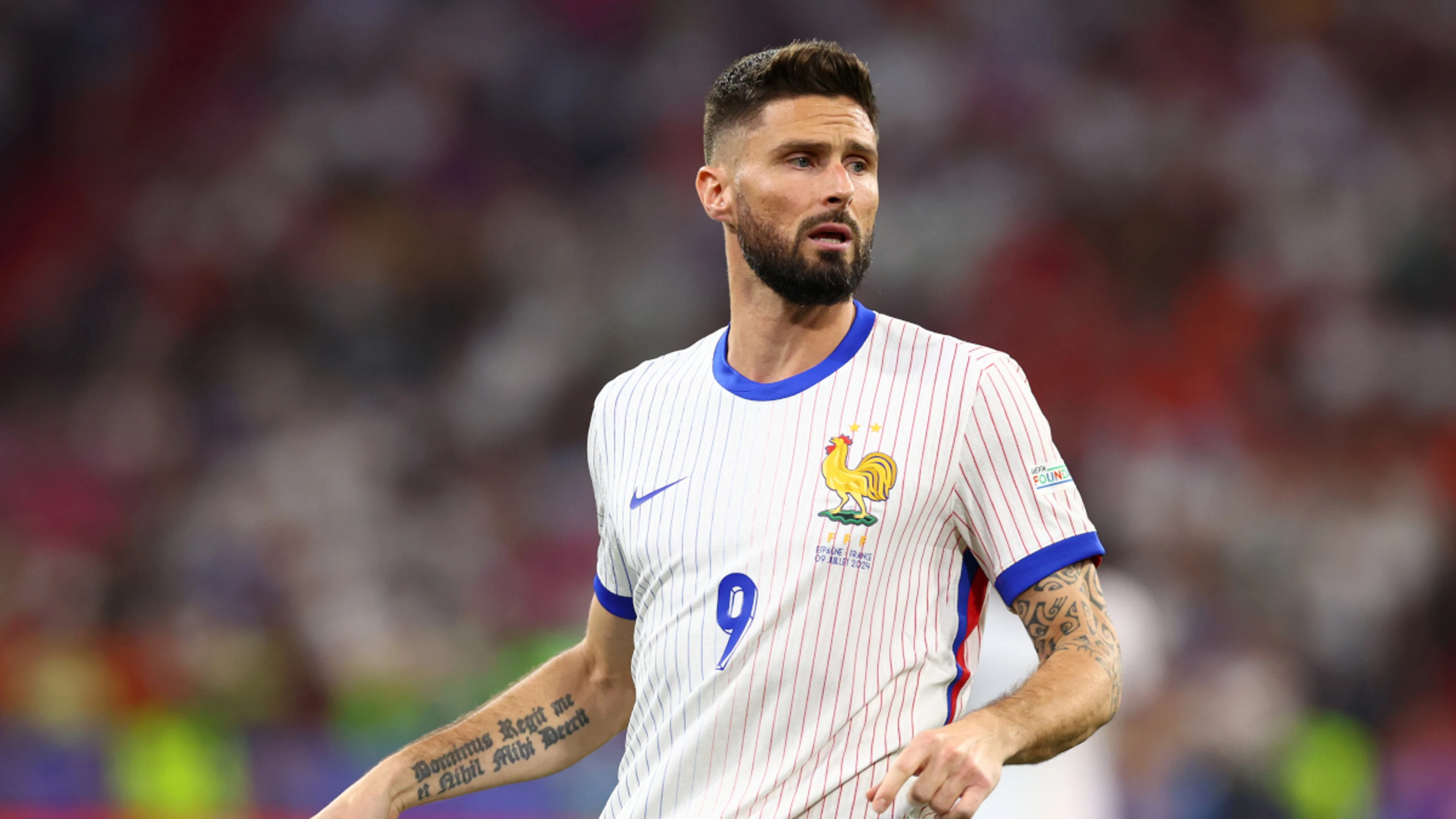 France's leading goalscorer Giroud ends international career