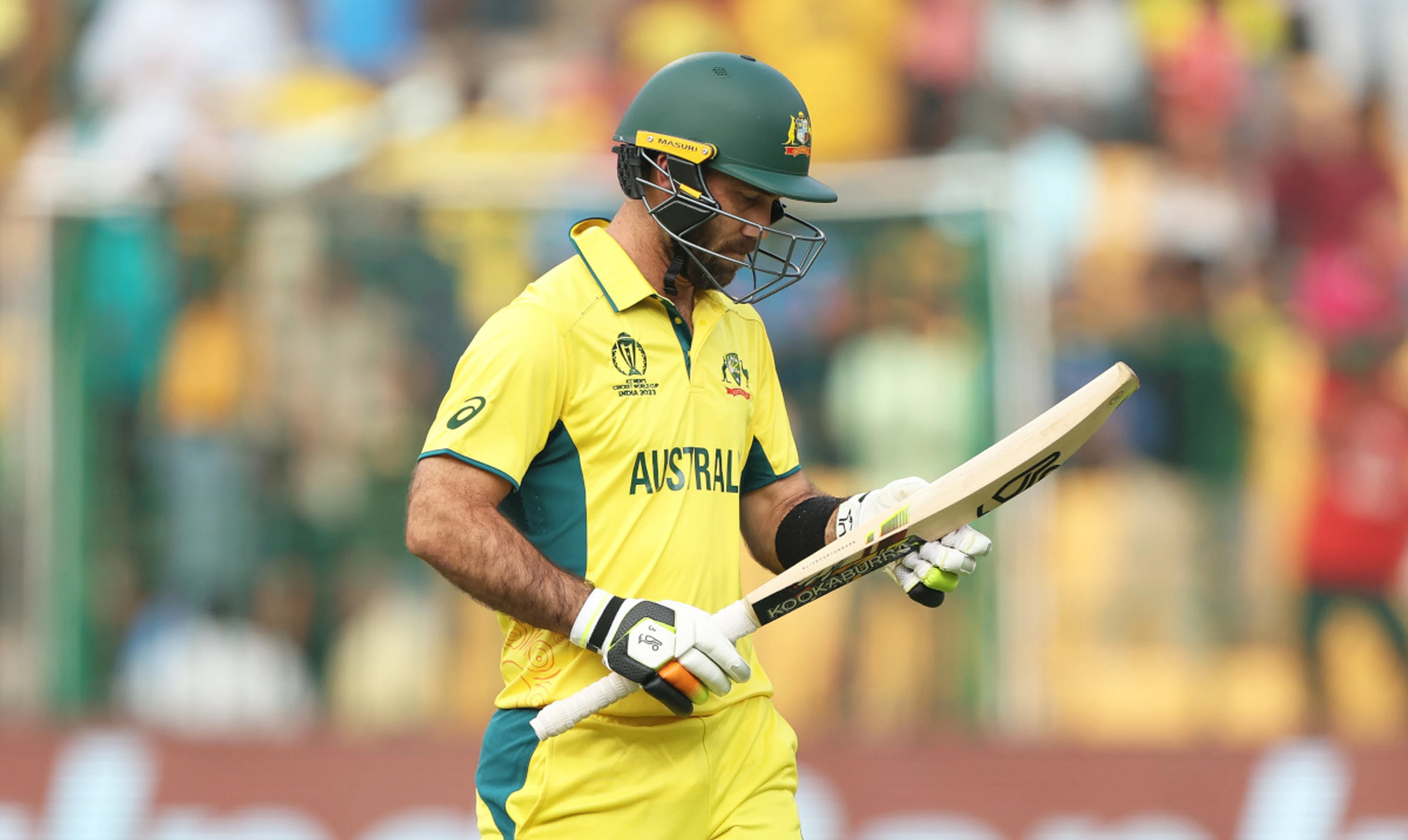 Maxwell out of England game with concussion after golf accident