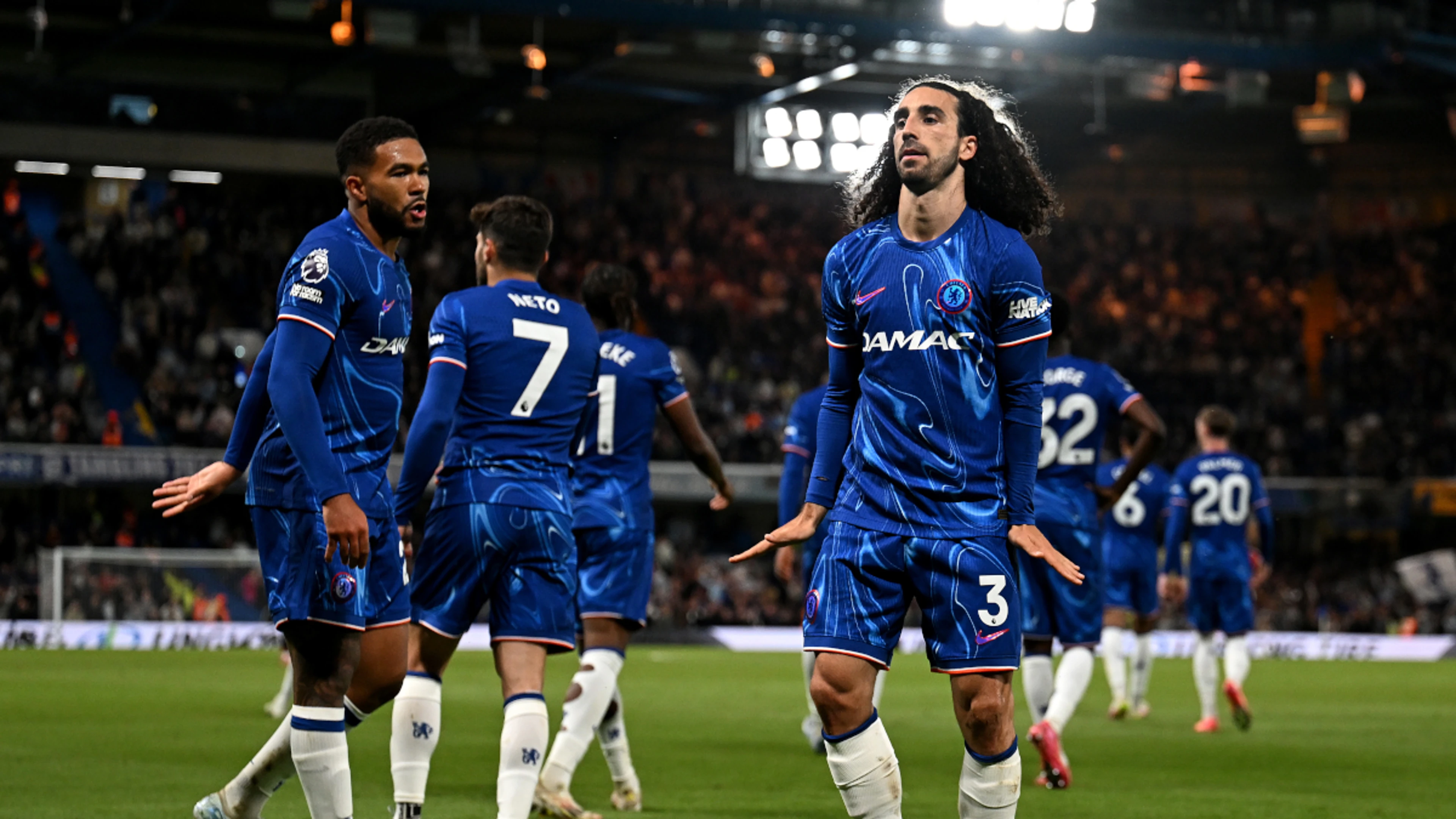 Cucurella steers Chelsea towards the Champions League in Man Utd win