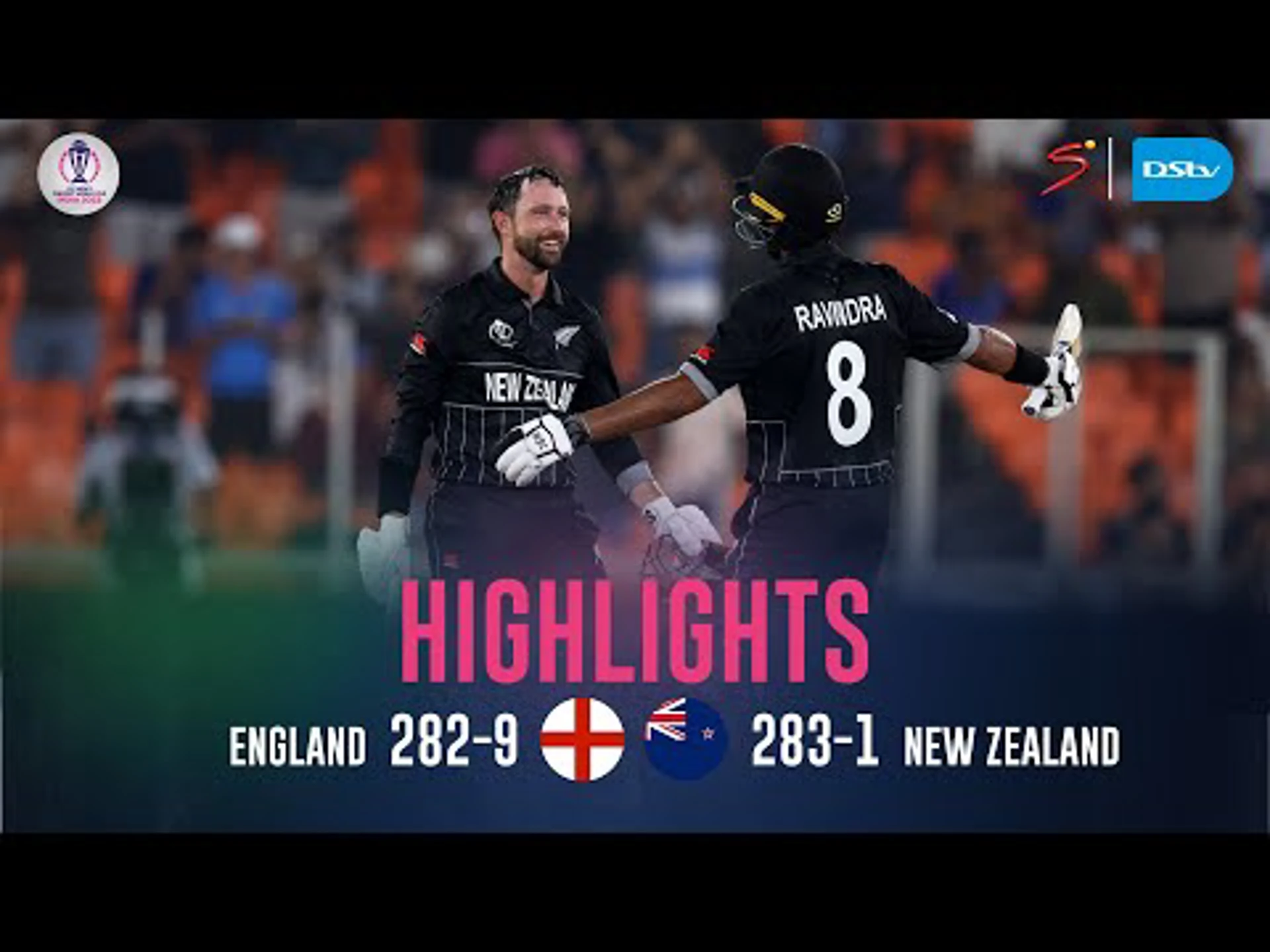England v New Zealand | Match Highlights | ICC Cricket World Cup