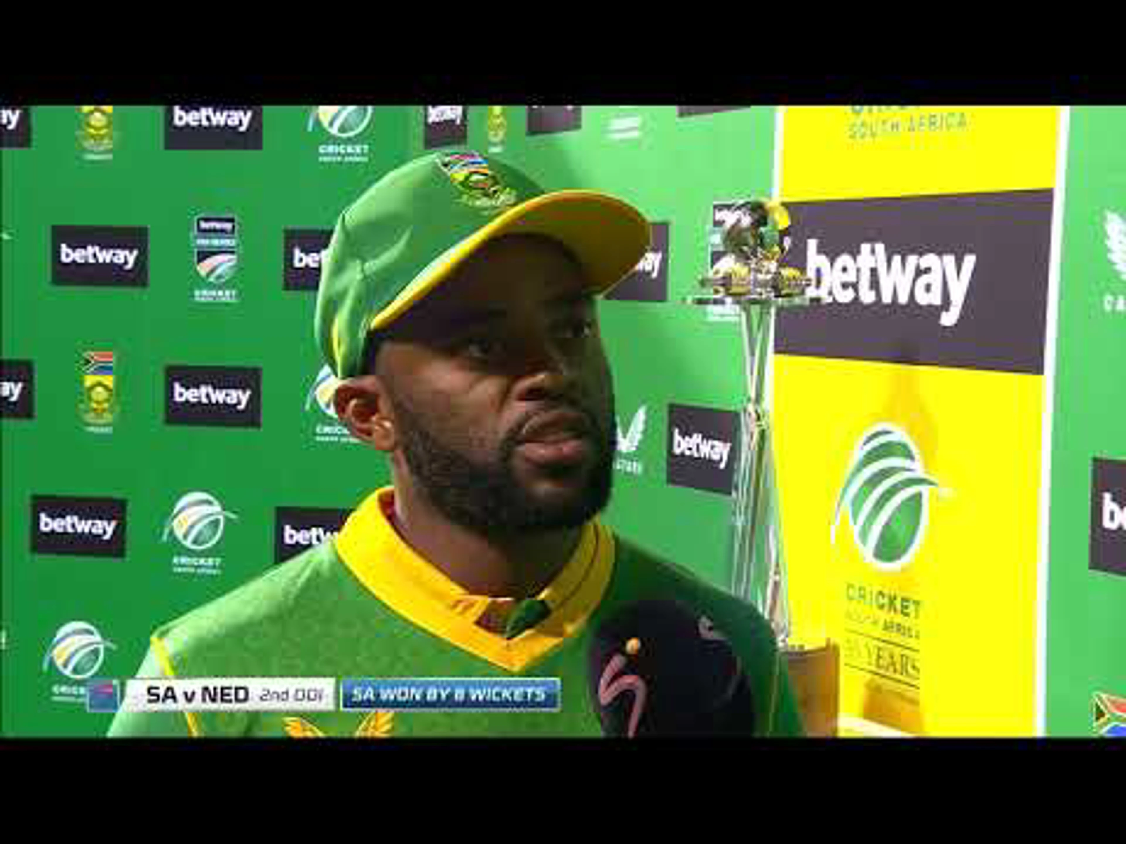 South Africa v Netherlands ODI Series | 1st ODI | Post-match interview with Temba Bavuma