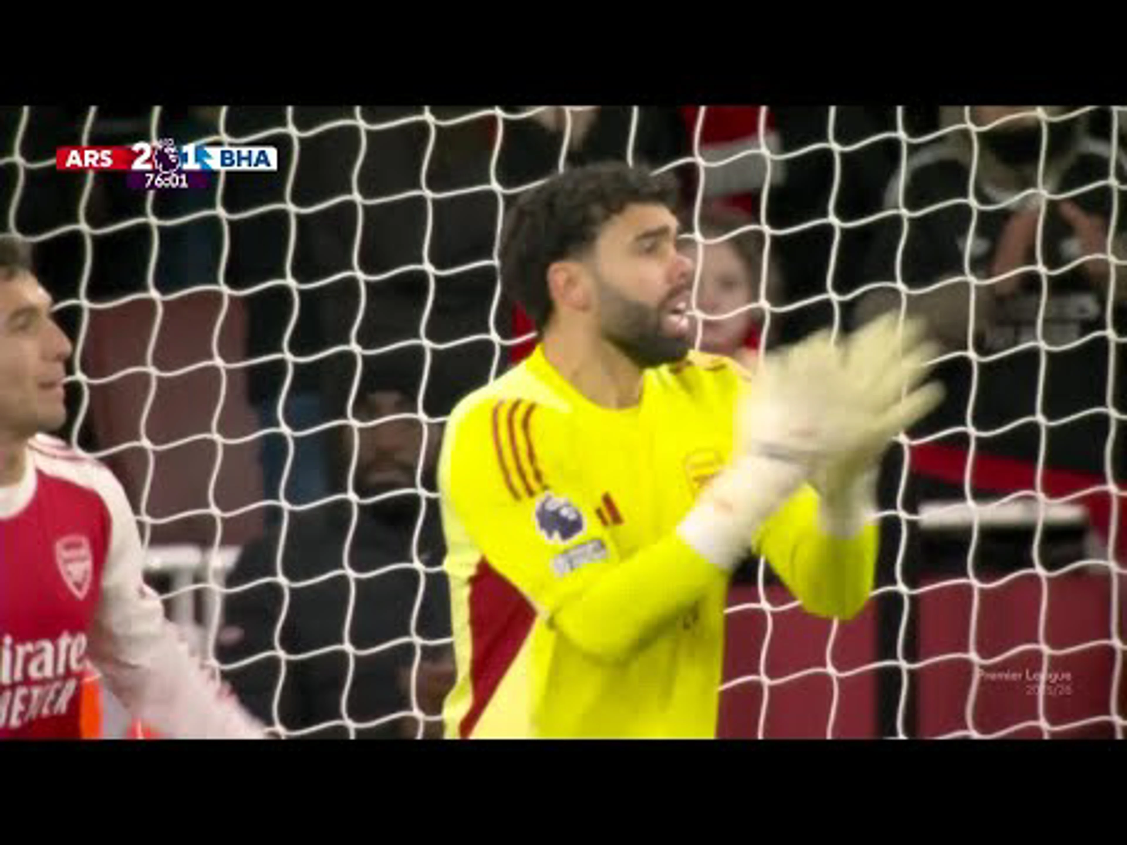 David Raya | 76ᵗʰ Minute Spectacular Gk Save v Brighton