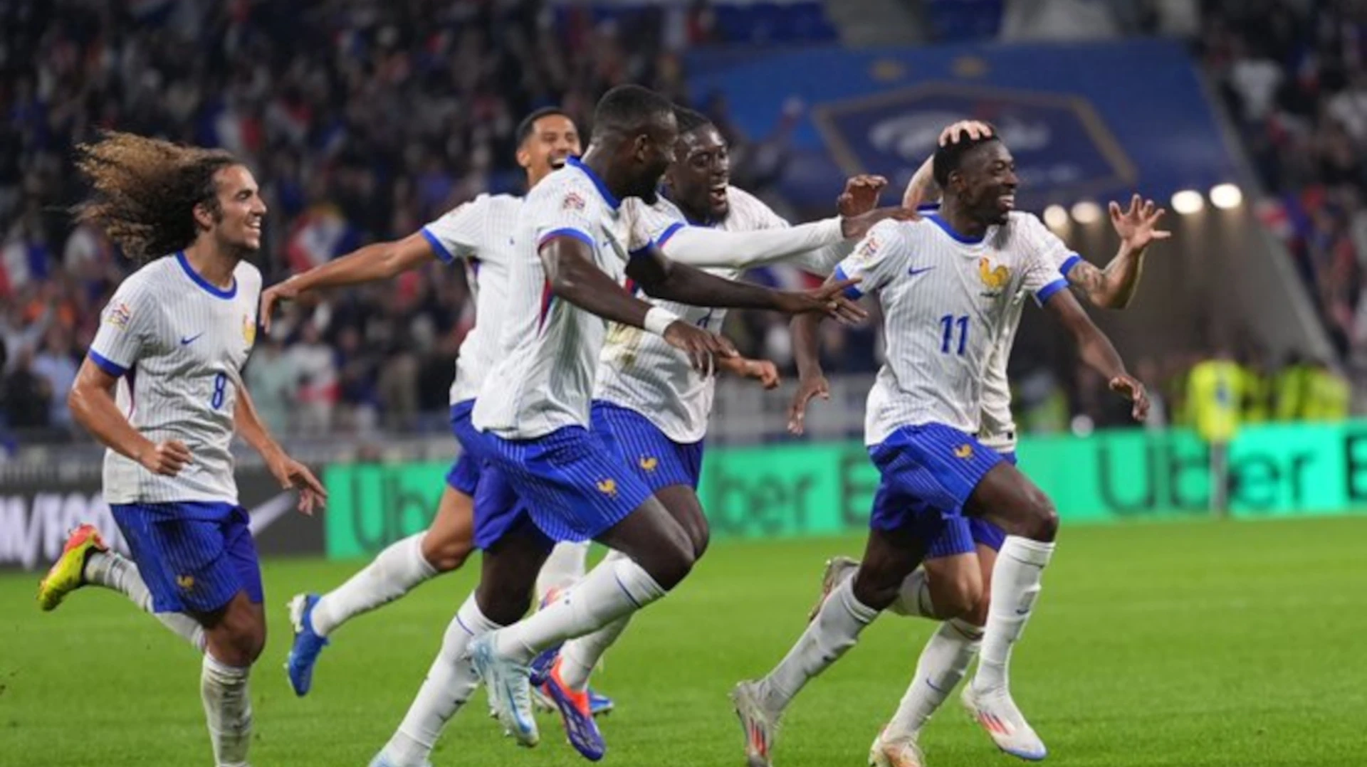 France beat Belgium with Kolo Muani and Dembele goals