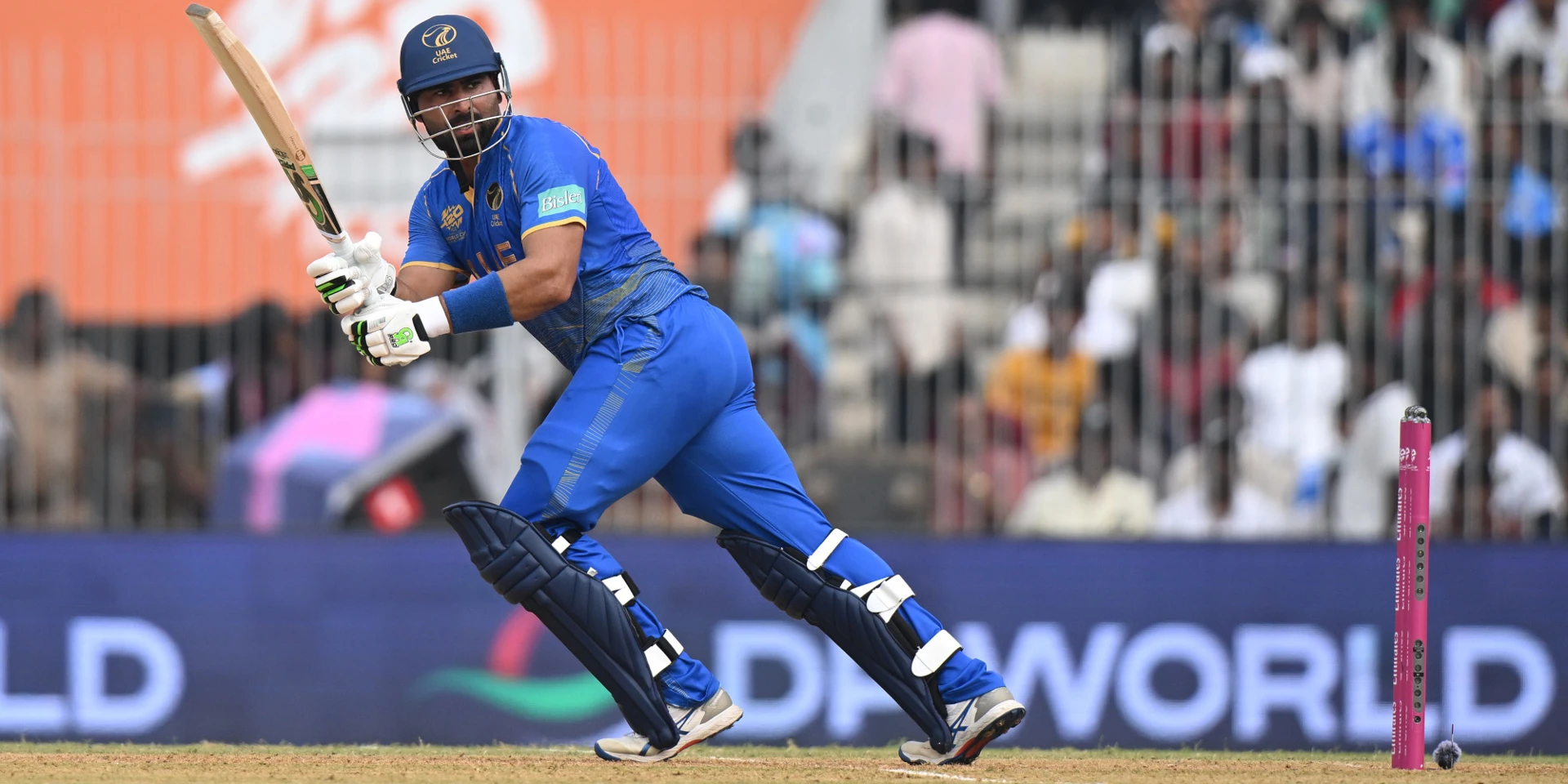 Waseem's 66 enables UAE to post 173-6 against New Zealand