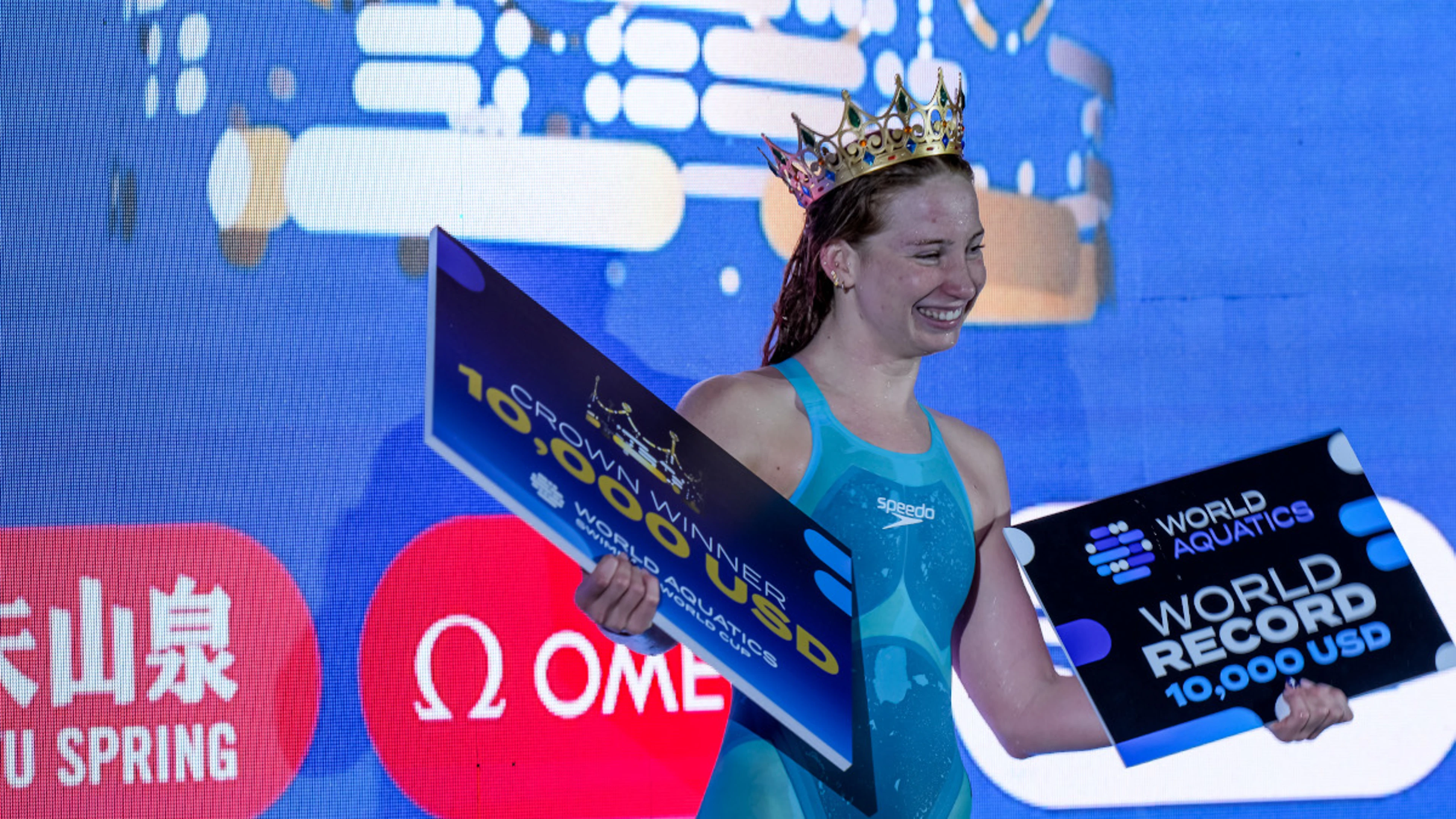 O'Callaghan lowers 200m free short course mark at Toronto World Cup