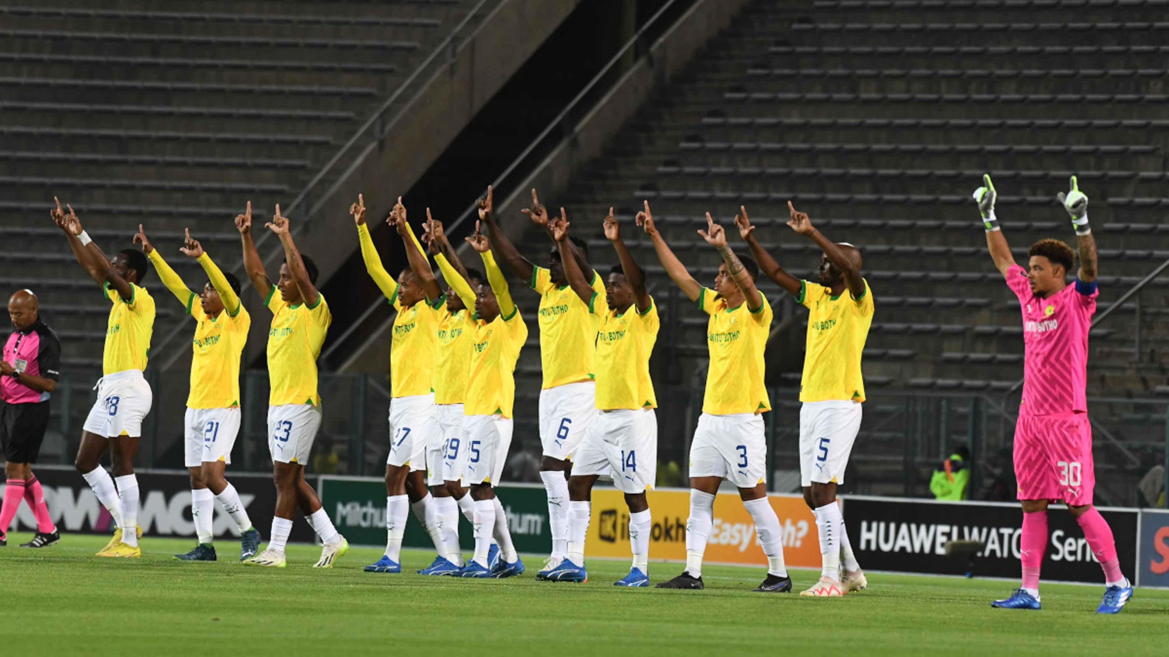 Sundowns on course for record goals mark