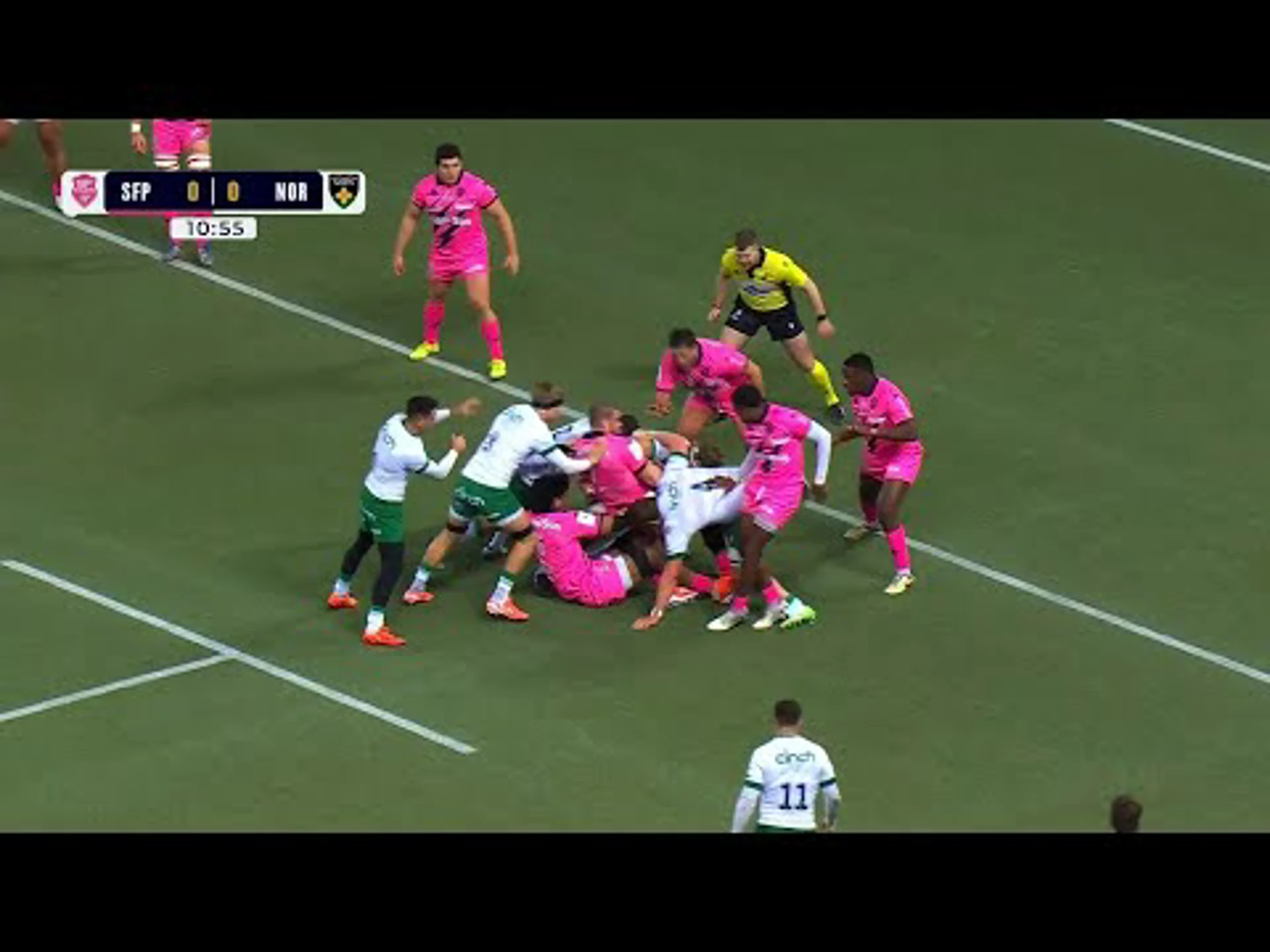 Stade Francais v Northampton |Match Highlights | Investec Champions Cup